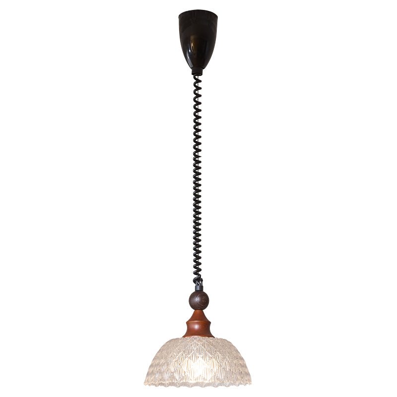 Nydoreth Elegance Vintage Art Wood Pendant Lamp - Letslighting