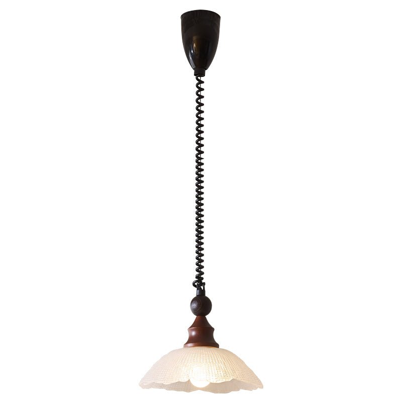 Nydoreth Elegance Vintage Art Wood Pendant Lamp - Letslighting