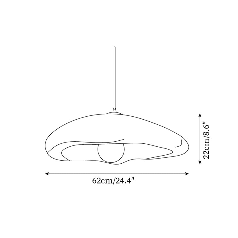 Odiva Organic Pendant Light - Letslighting