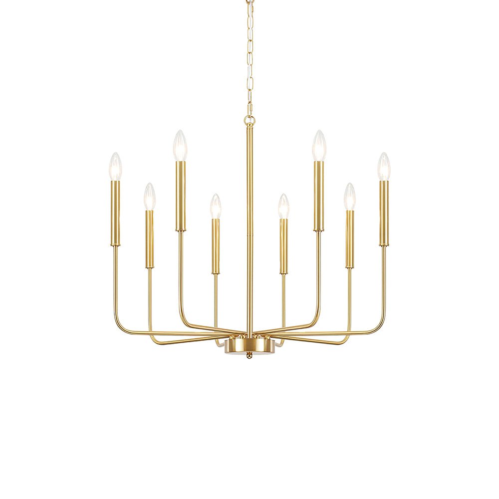 Lustra Chandelier Candle Arm Modern - Letslighting