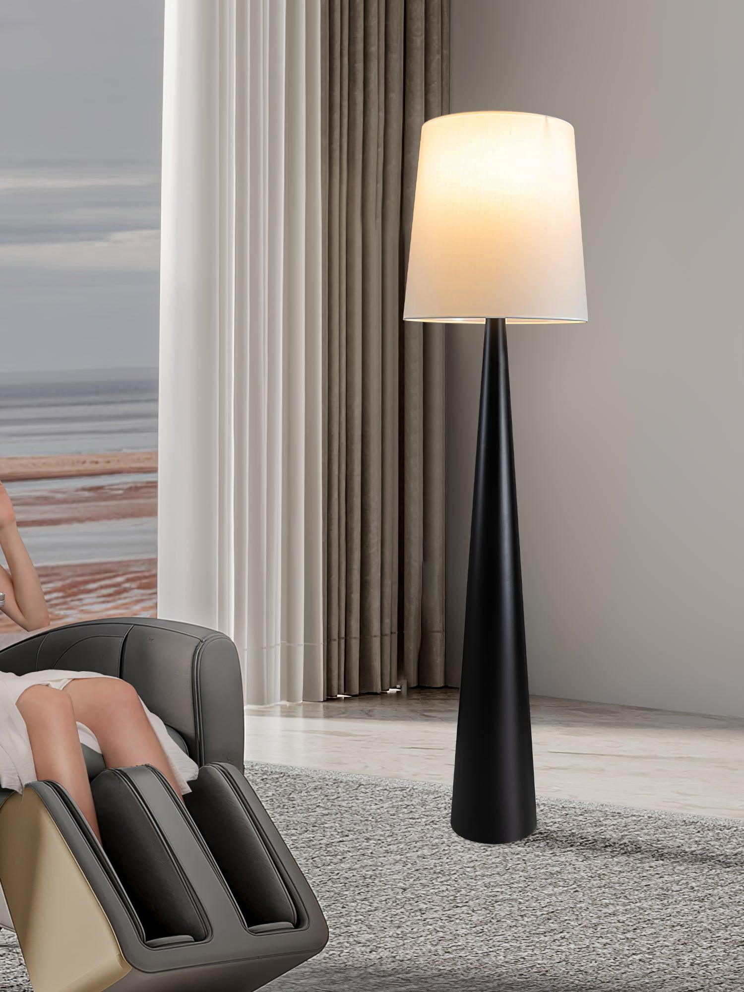 Bravia Fabric Minimalist Floor Lamp - Letslighting