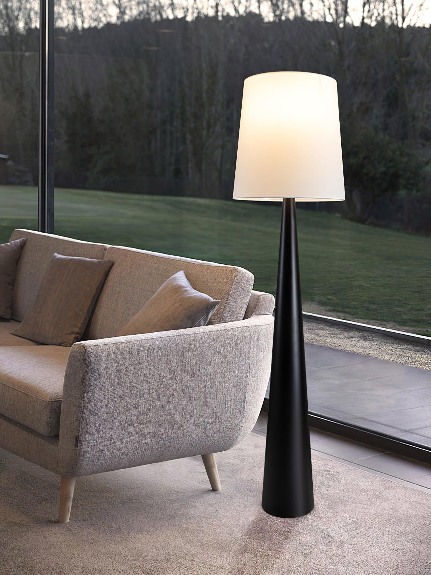 Bravia Fabric Minimalist Floor Lamp - Letslighting