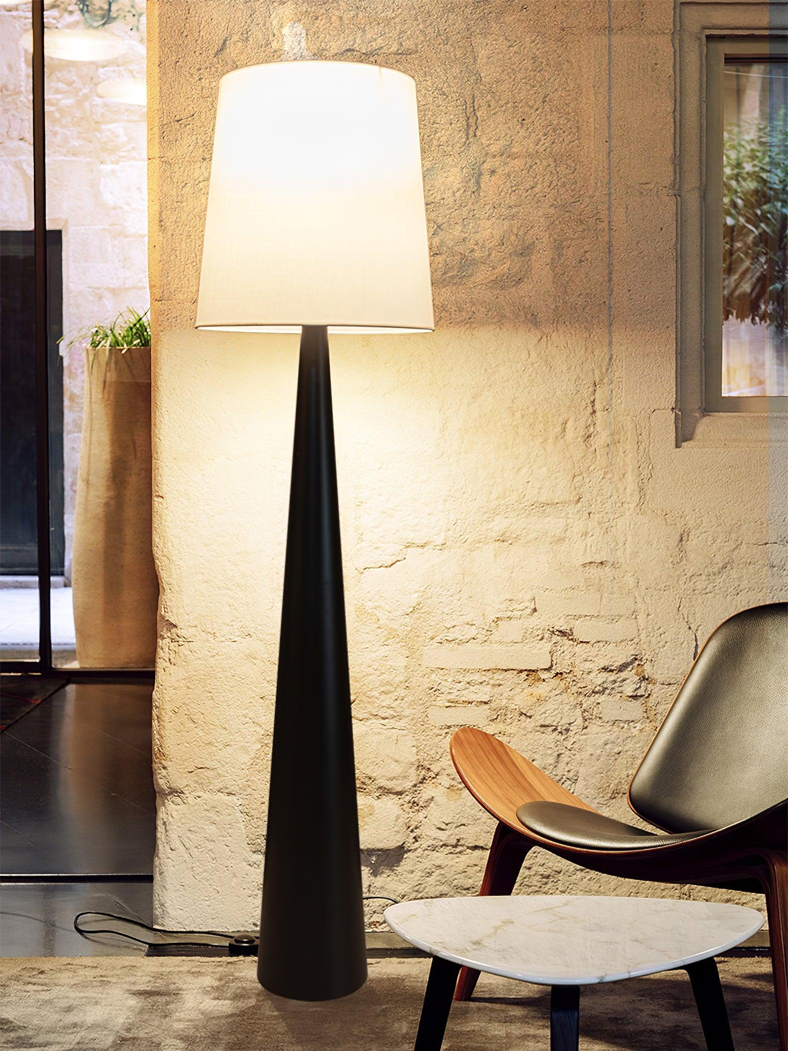 Bravia Fabric Minimalist Floor Lamp - Letslighting
