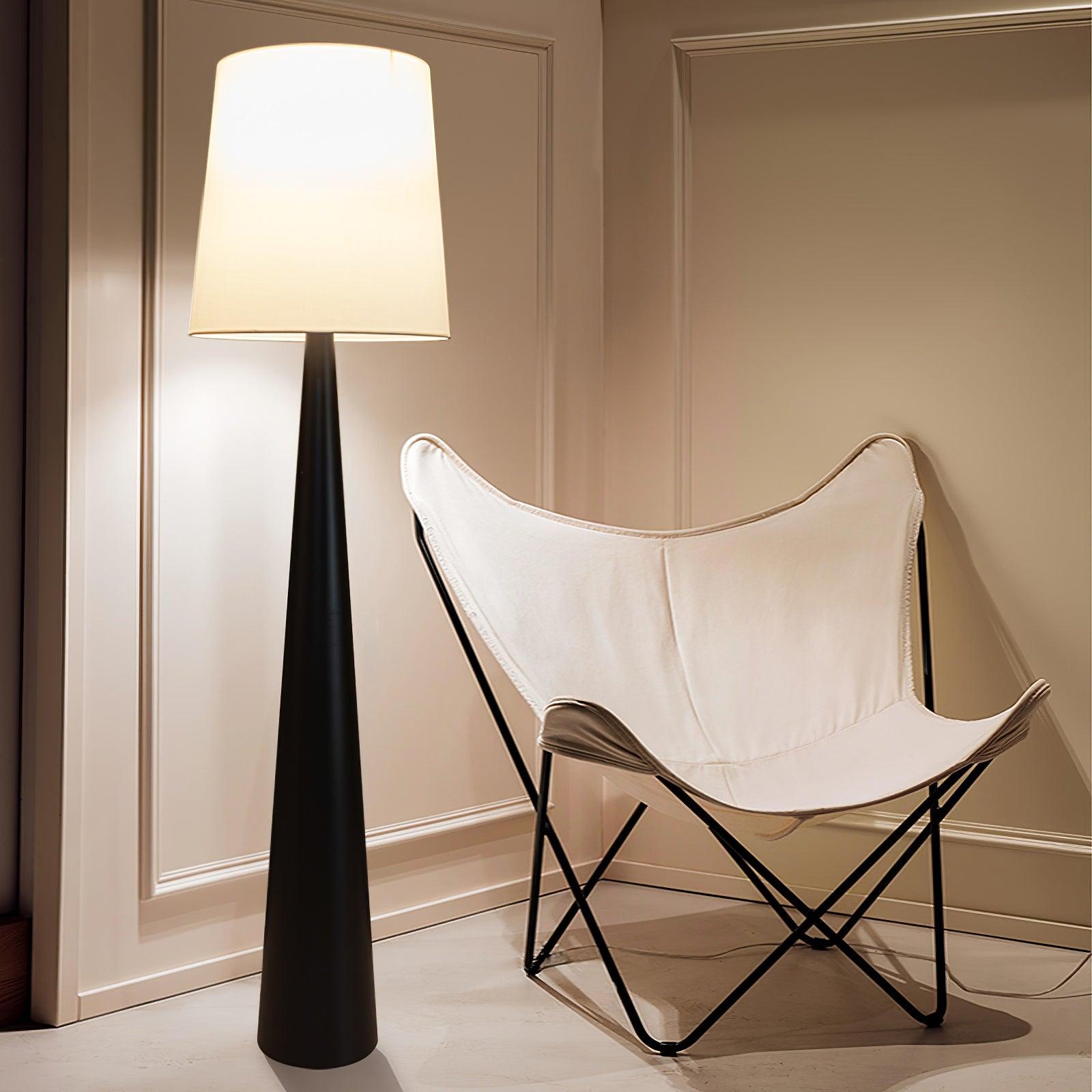 Bravia Fabric Minimalist Floor Lamp - Letslighting