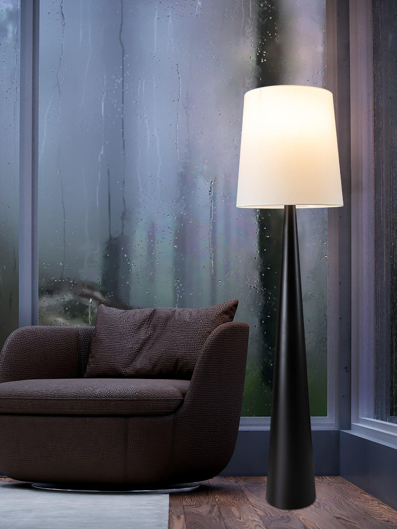 Bravia Fabric Minimalist Floor Lamp - Letslighting
