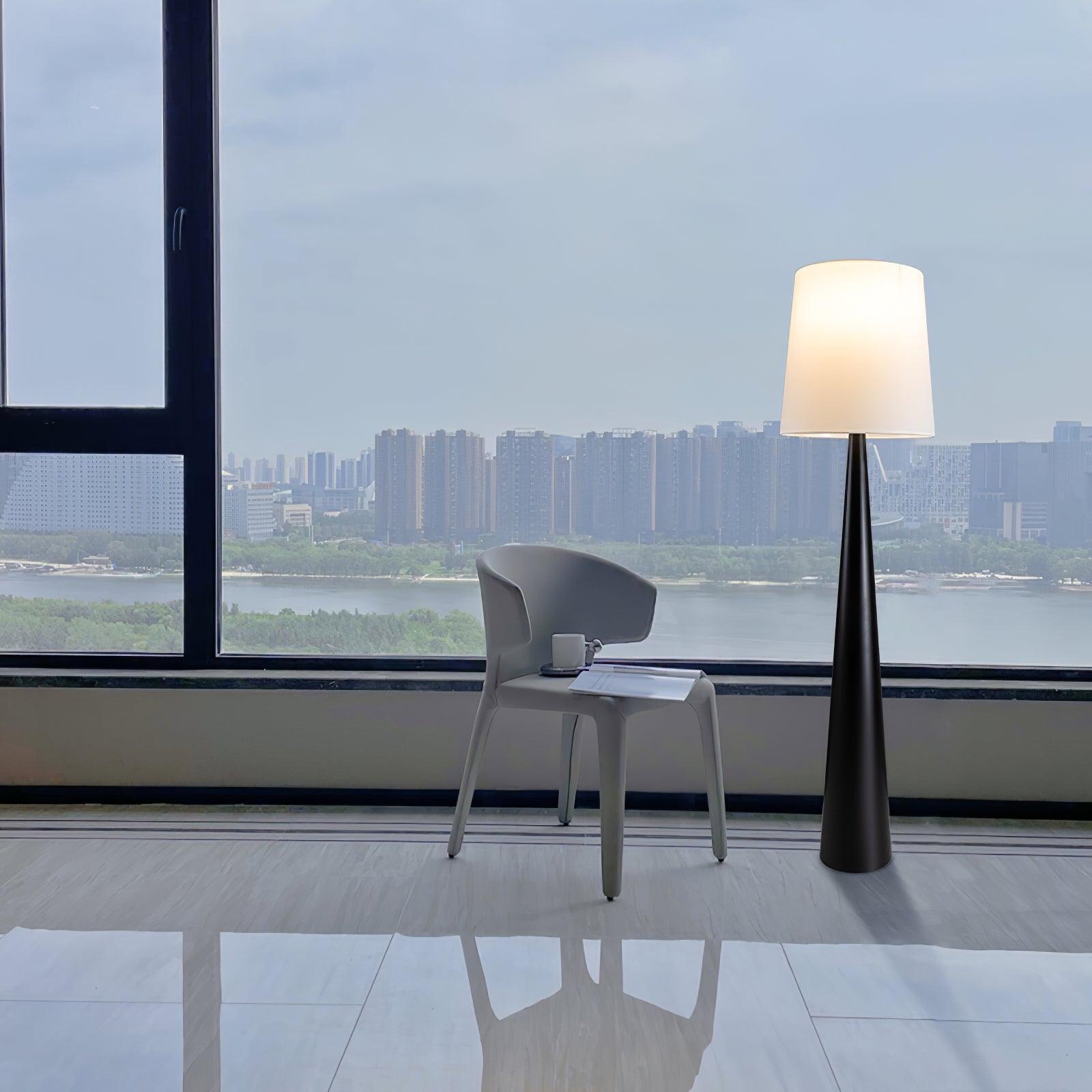 Bravia Fabric Minimalist Floor Lamp - Letslighting