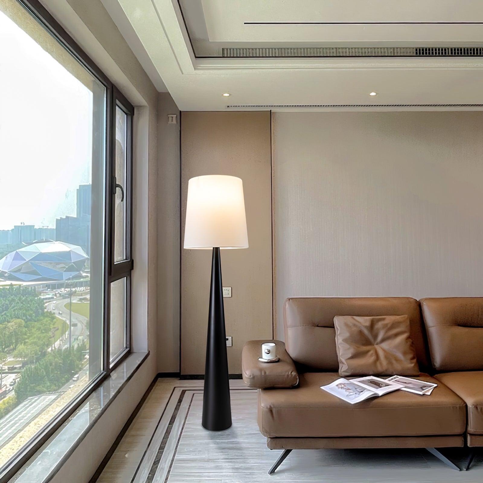 Bravia Fabric Minimalist Floor Lamp - Letslighting