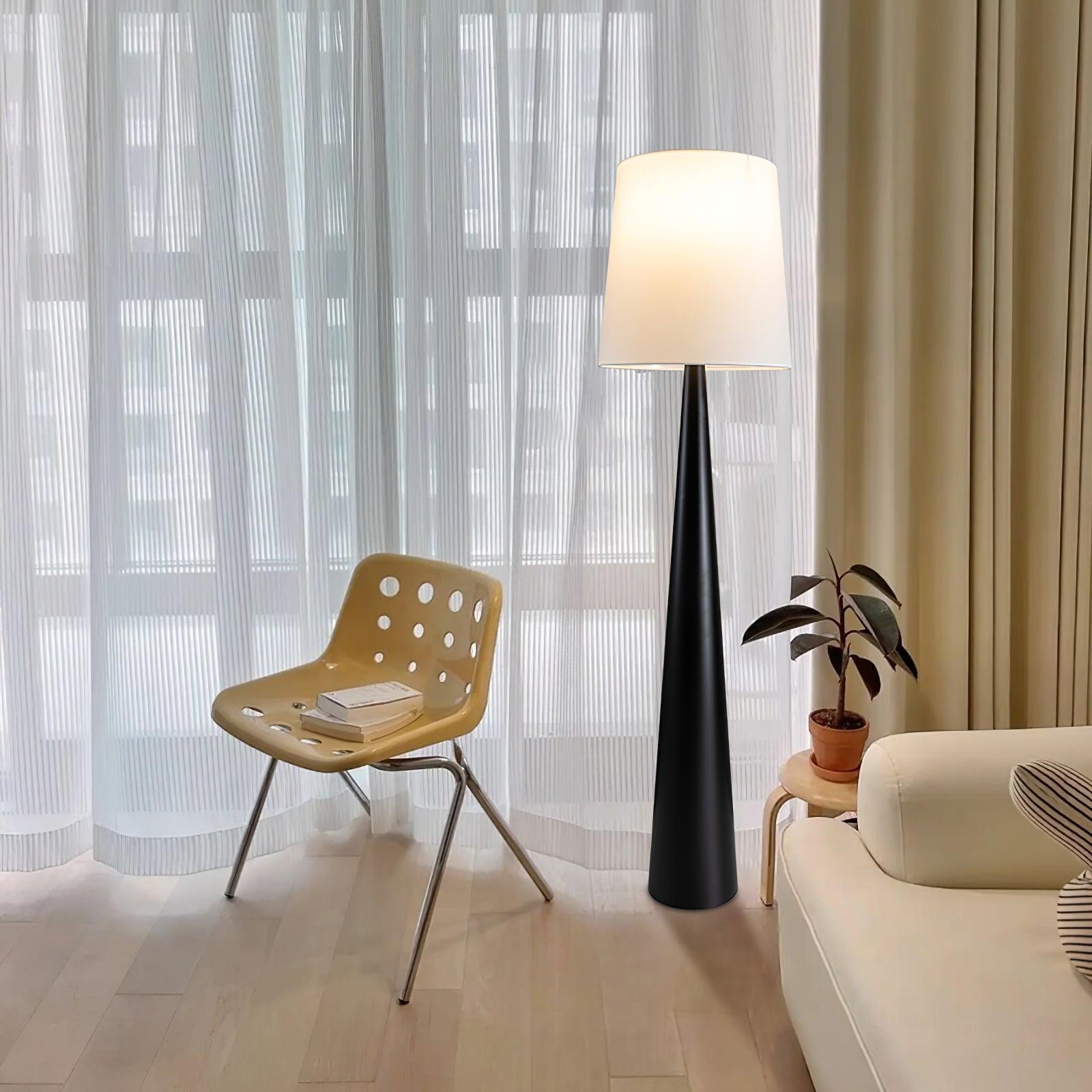 Bravia Fabric Minimalist Floor Lamp - Letslighting