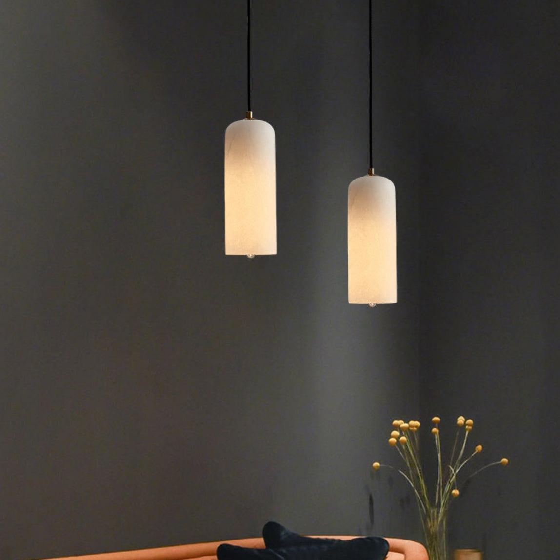 Hecate Pendant Light Alabaster