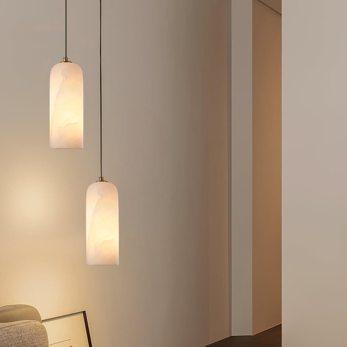 Hecate Pendant Light Alabaster
