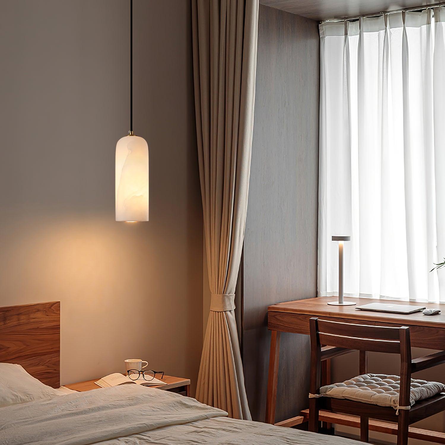 Hecate Pendant Light Alabaster
