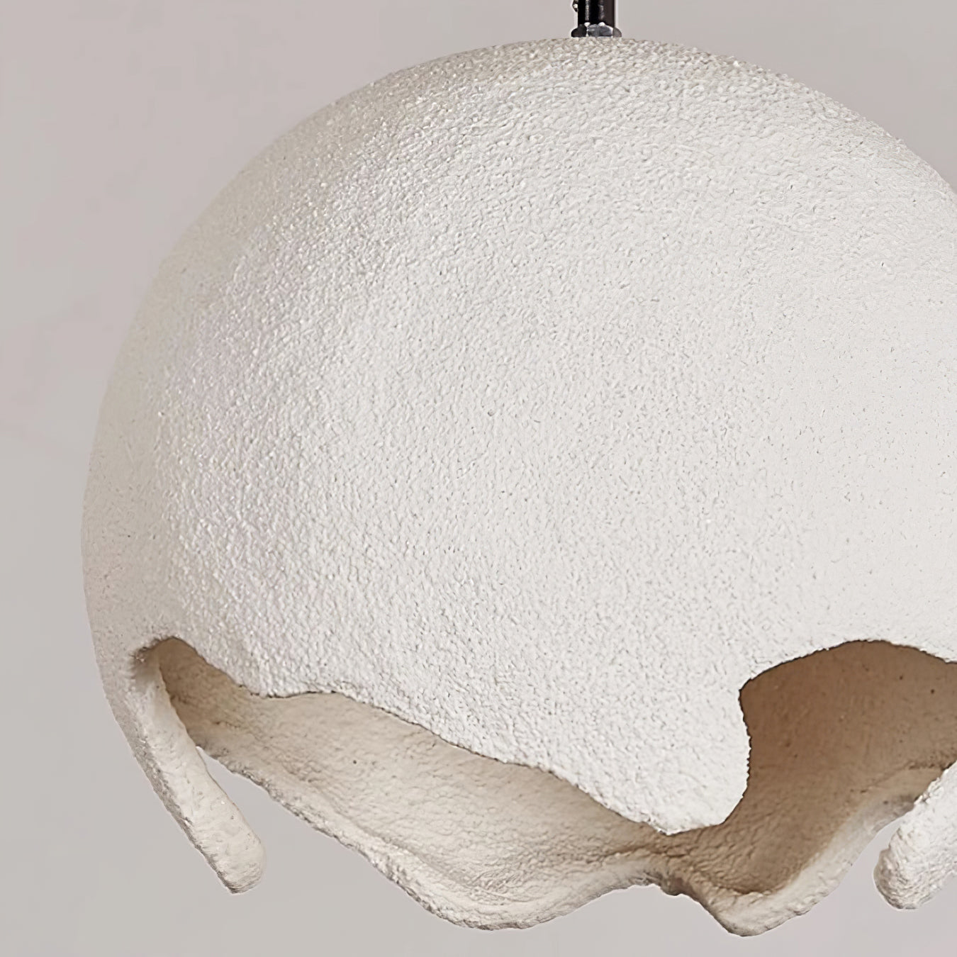 Moon Crater Pendant Lamp Resin Curvilinear Minimalist - Letslighting