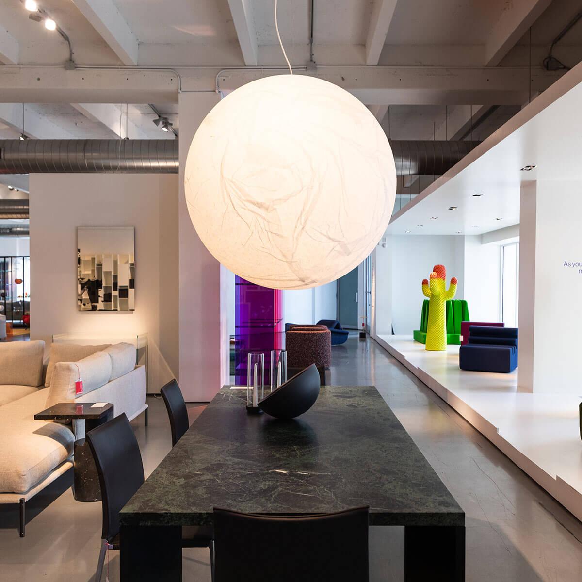 Globe Minimalist Silk Pendant Lamp - Letslighting