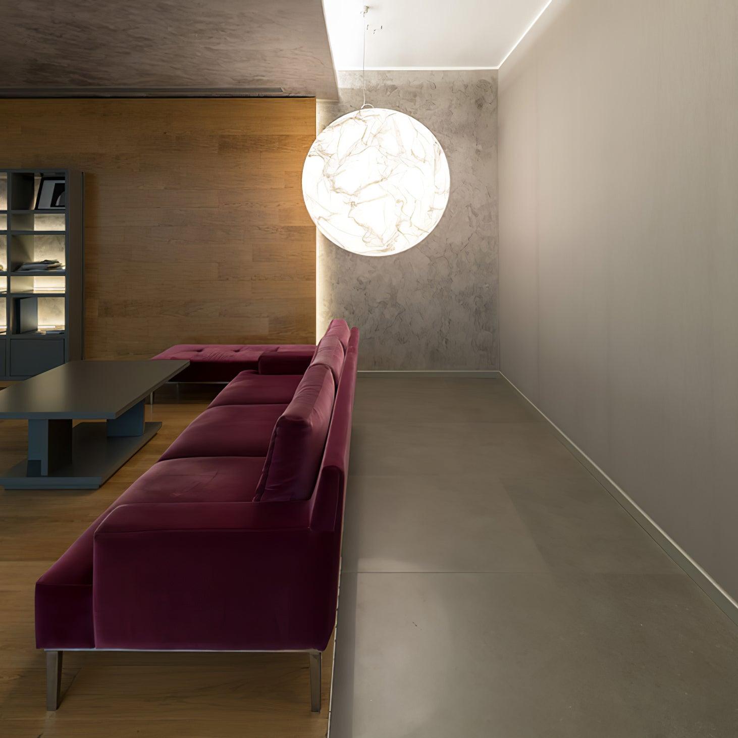 Globe Minimalist Silk Pendant Lamp - Letslighting