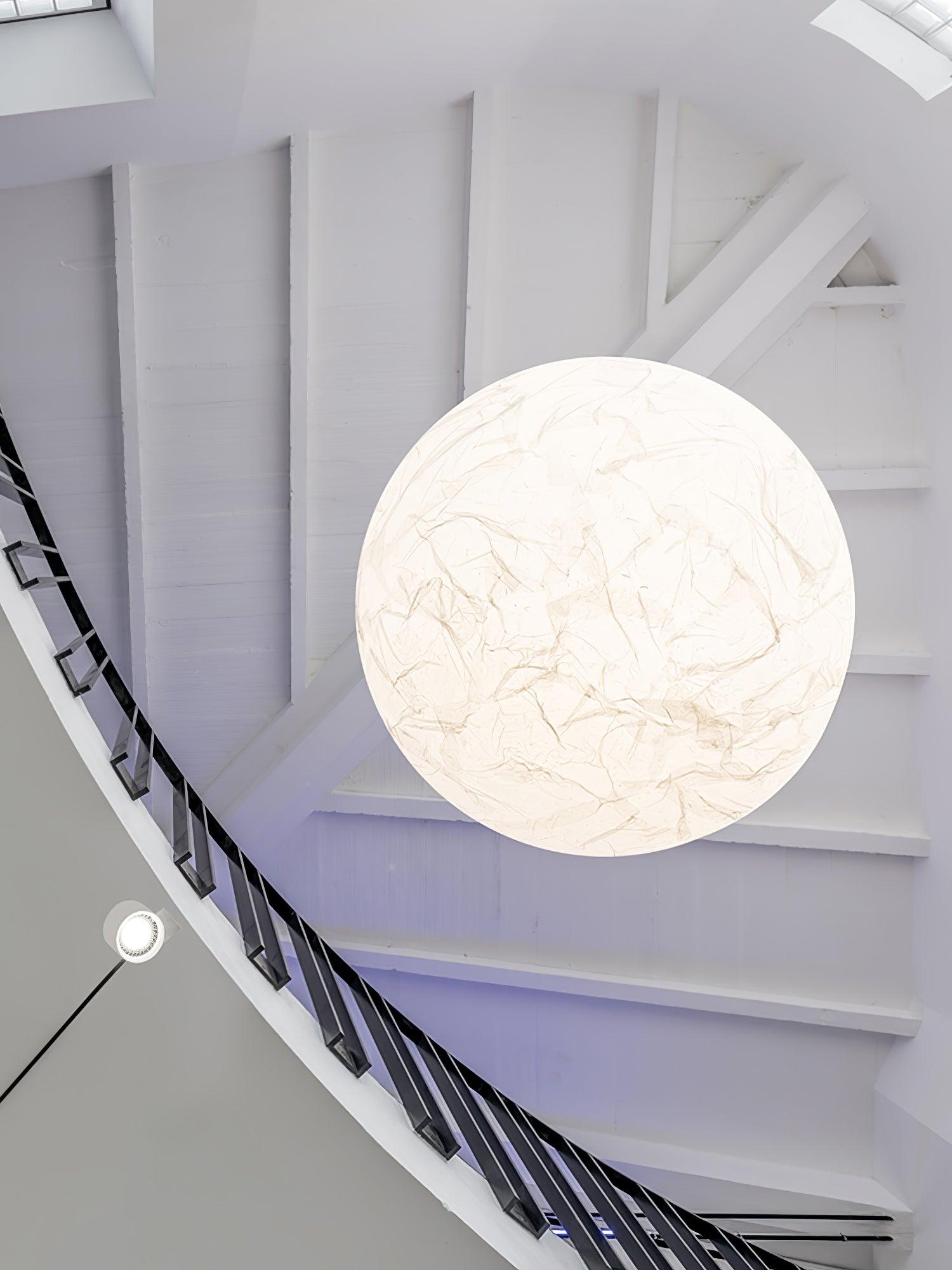 Globe Minimalist Silk Pendant Lamp - Letslighting