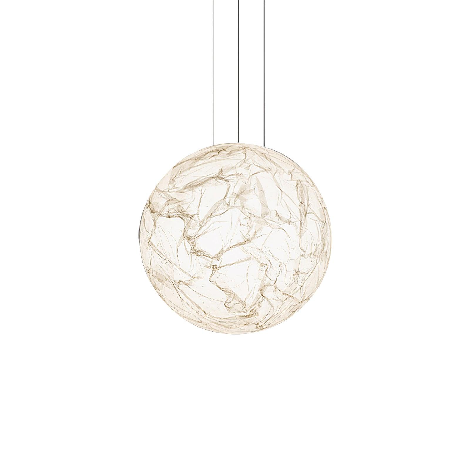 Globe Minimalist Silk Pendant Lamp - Letslighting