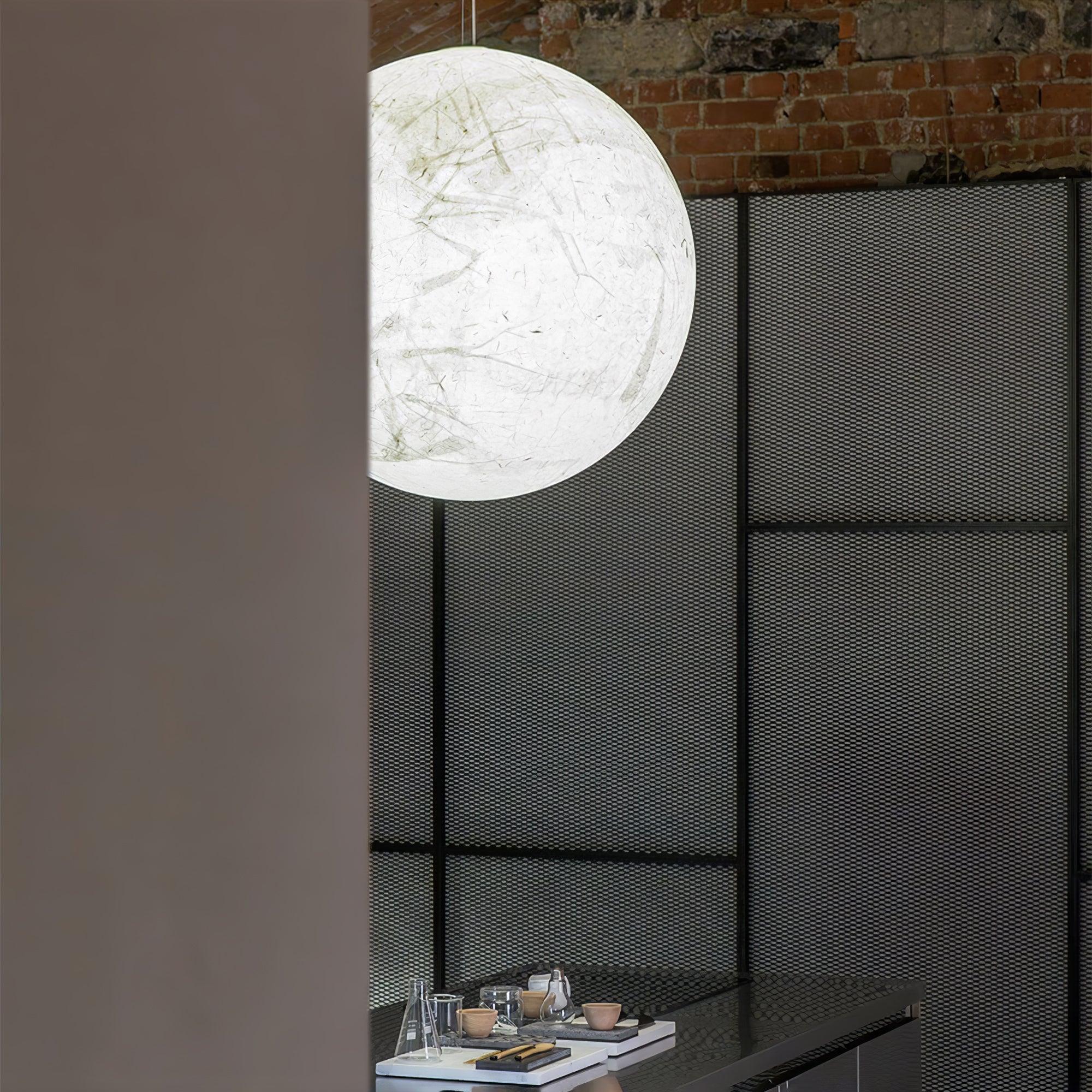 Globe Minimalist Silk Pendant Lamp - Letslighting