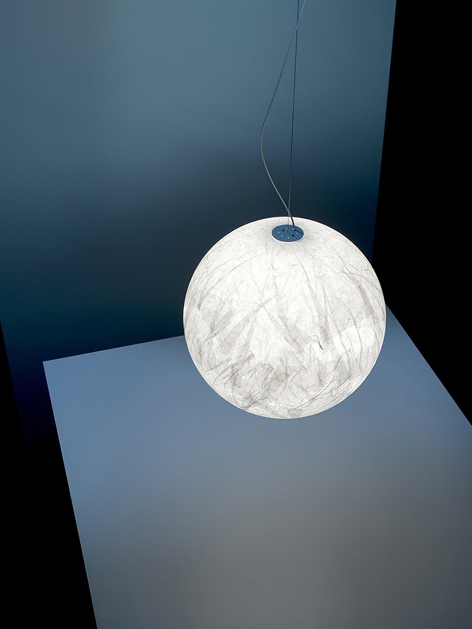 Globe Minimalist Silk Pendant Lamp - Letslighting