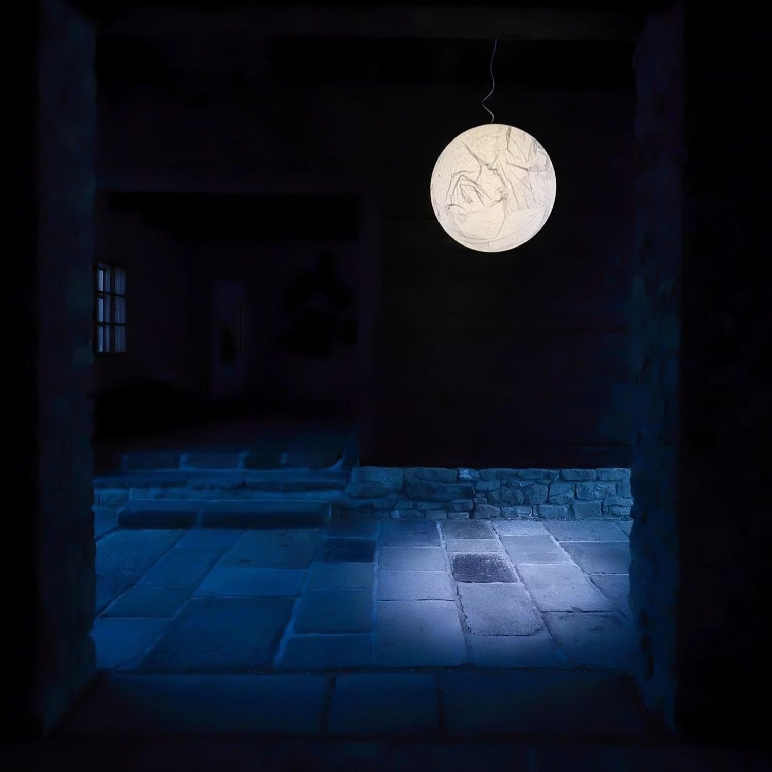 Globe Minimalist Silk Pendant Lamp - Letslighting