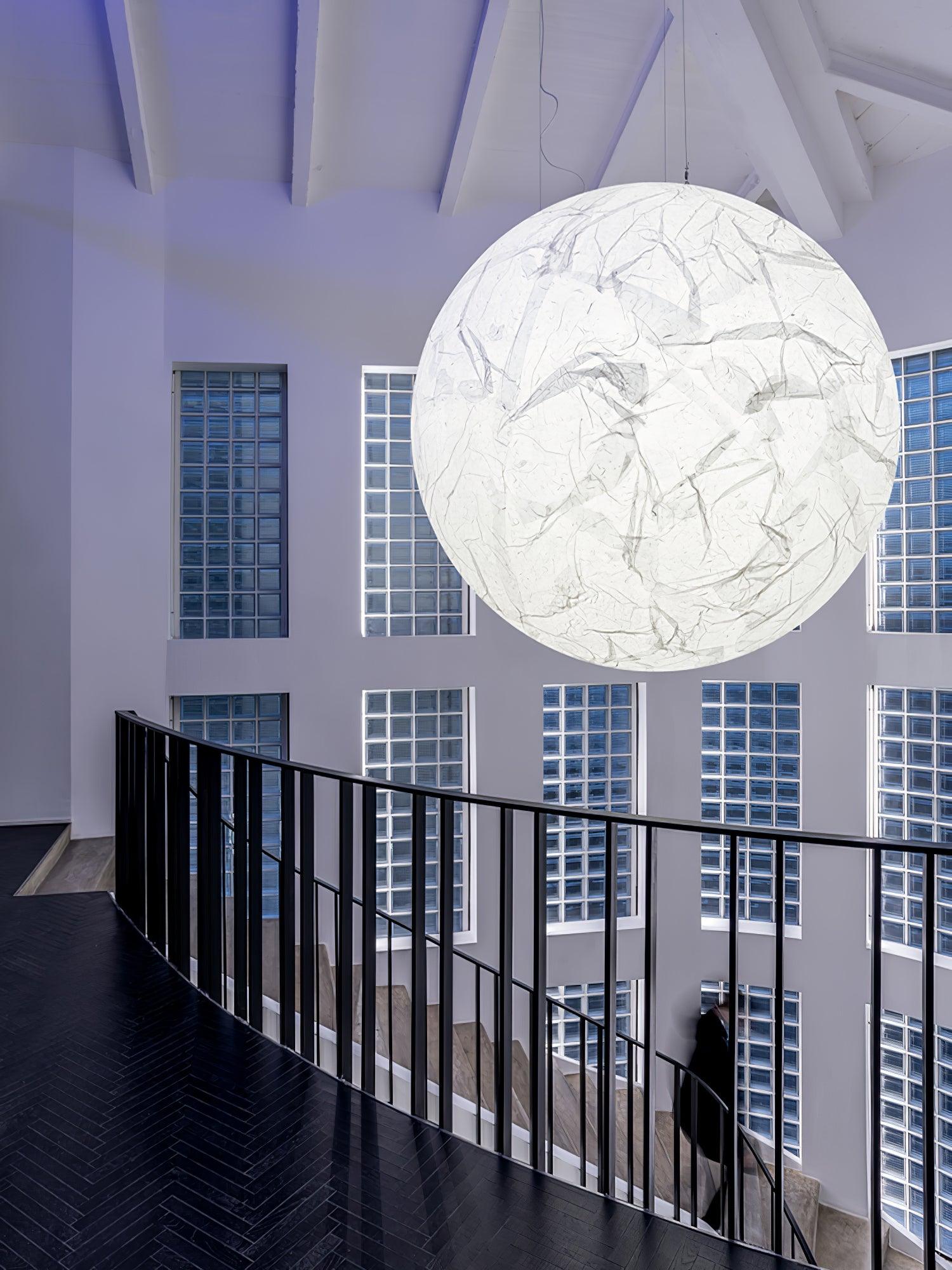 Globe Minimalist Silk Pendant Lamp - Letslighting