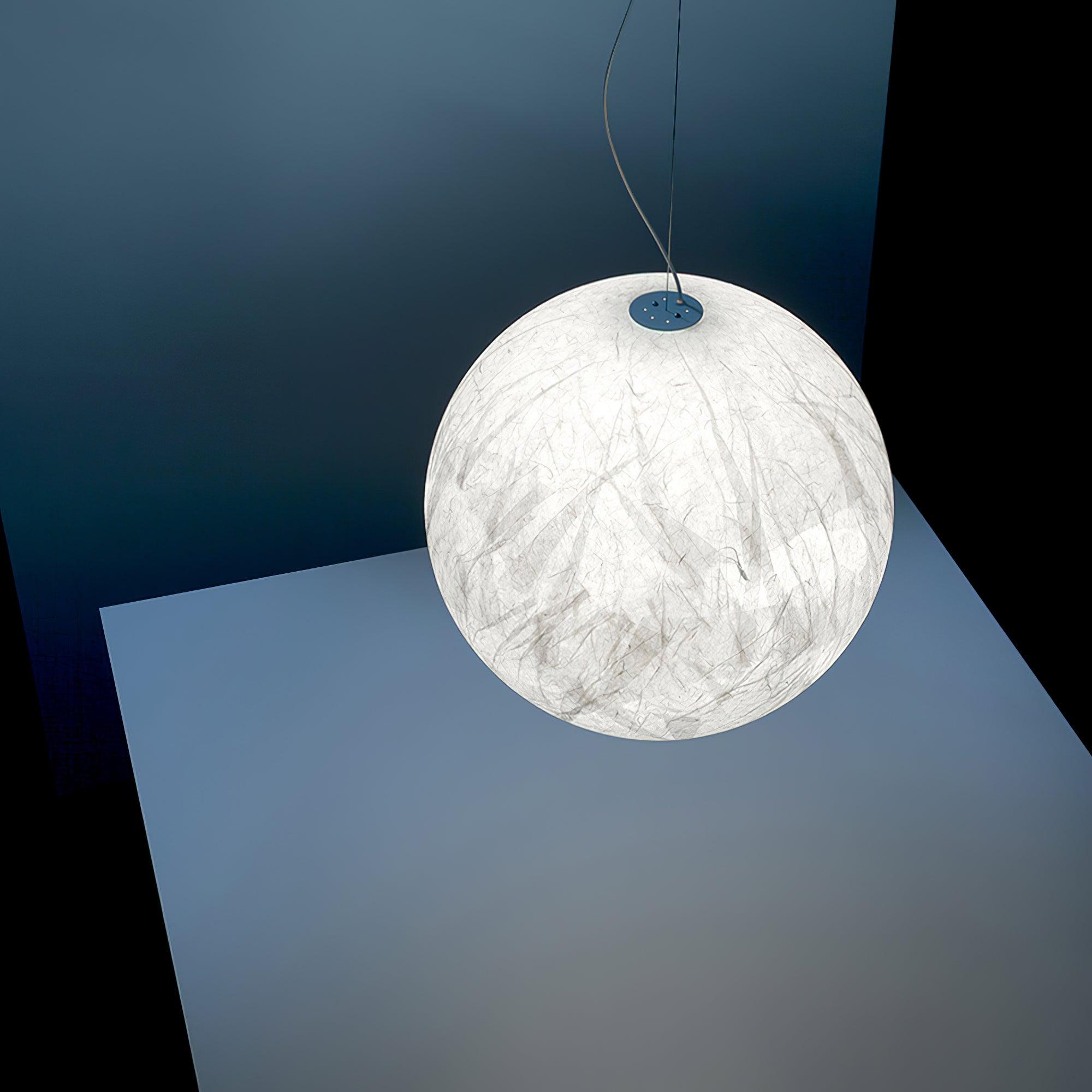 Globe Minimalist Silk Pendant Lamp - Letslighting