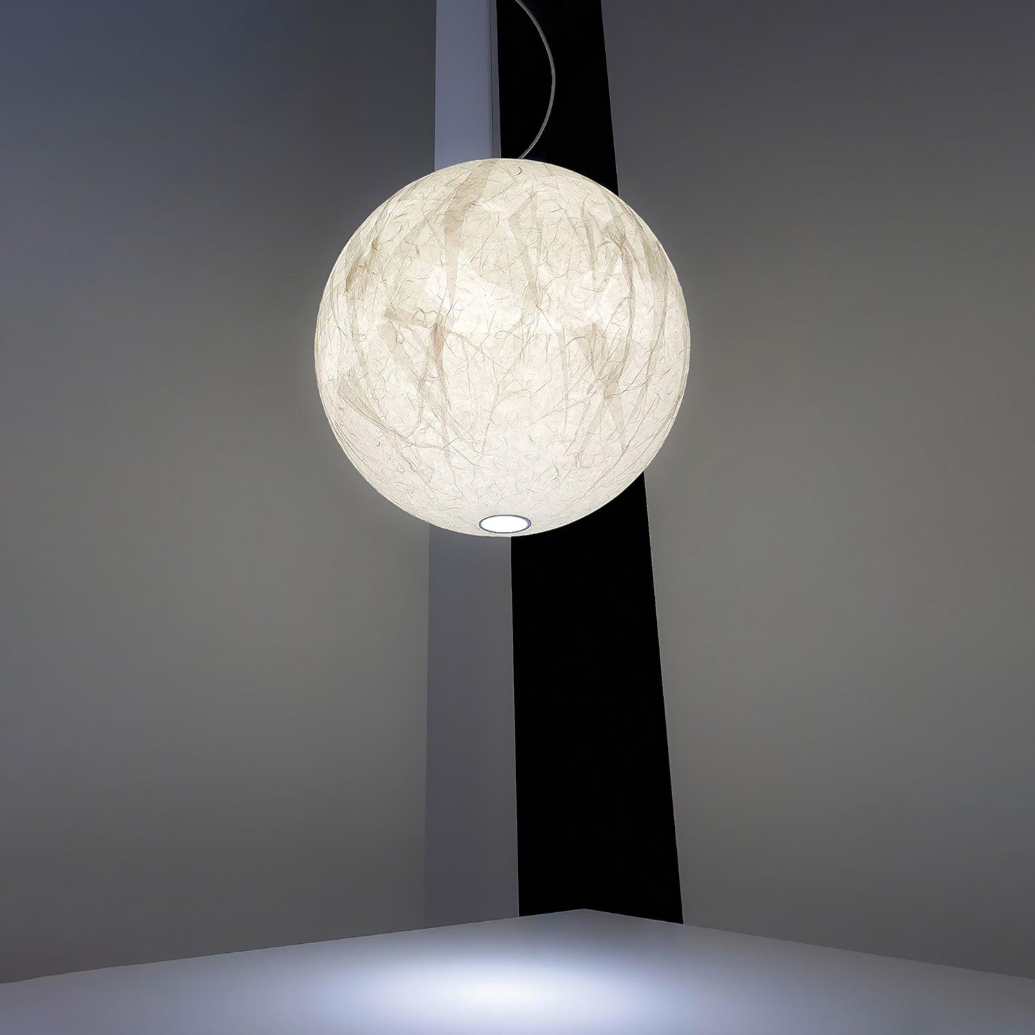 Globe Minimalist Silk Pendant Lamp - Letslighting