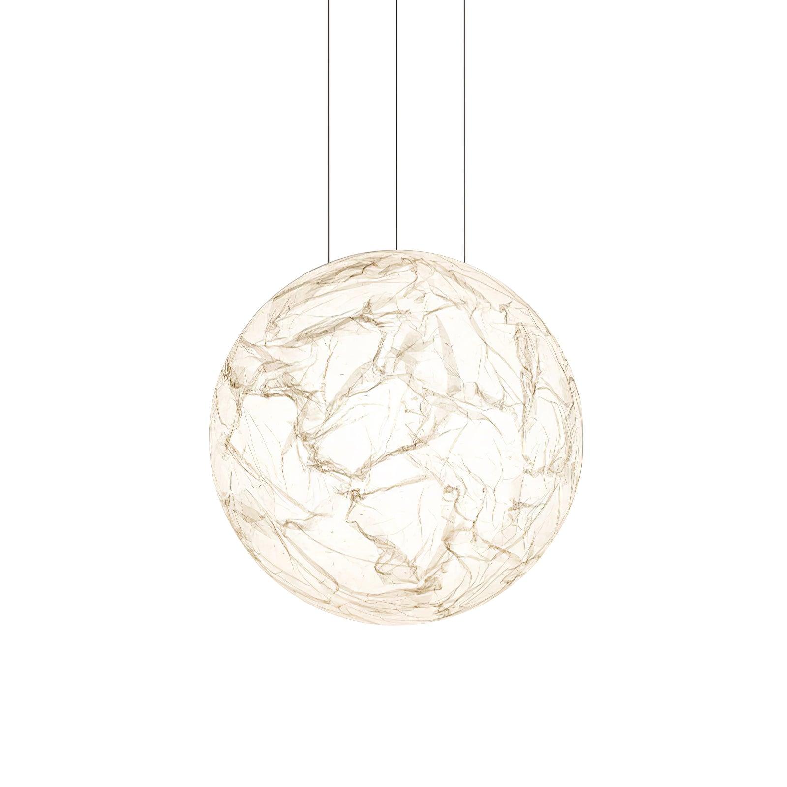 Globe Minimalist Silk Pendant Lamp - Letslighting