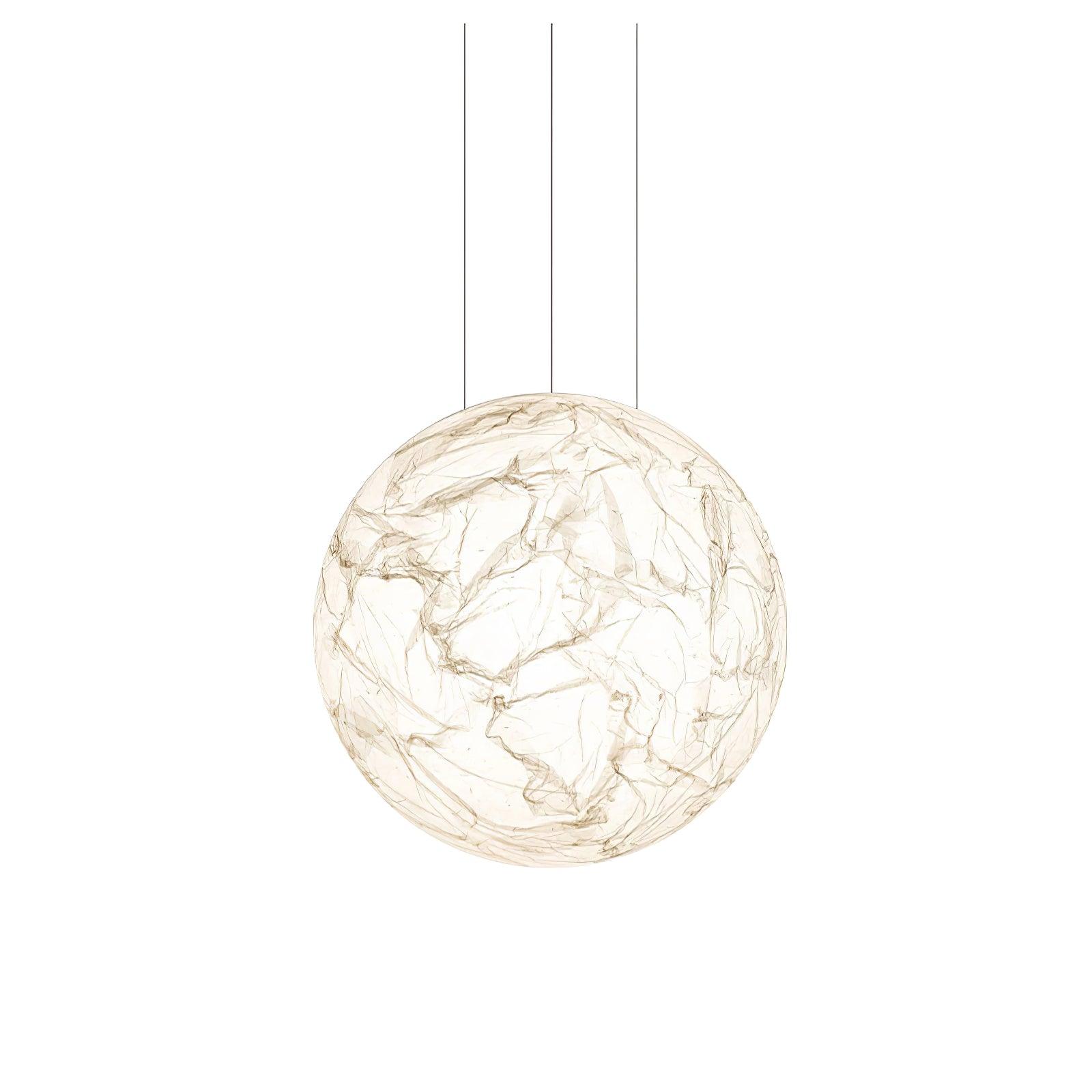 Globe Minimalist Silk Pendant Lamp - Letslighting