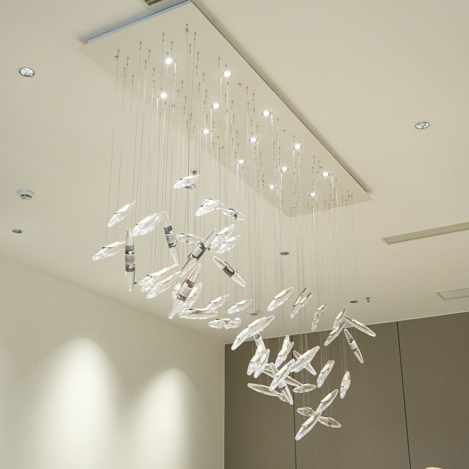Armira Luxury Moonlight Whispers Glass Chandelier - Letslighting