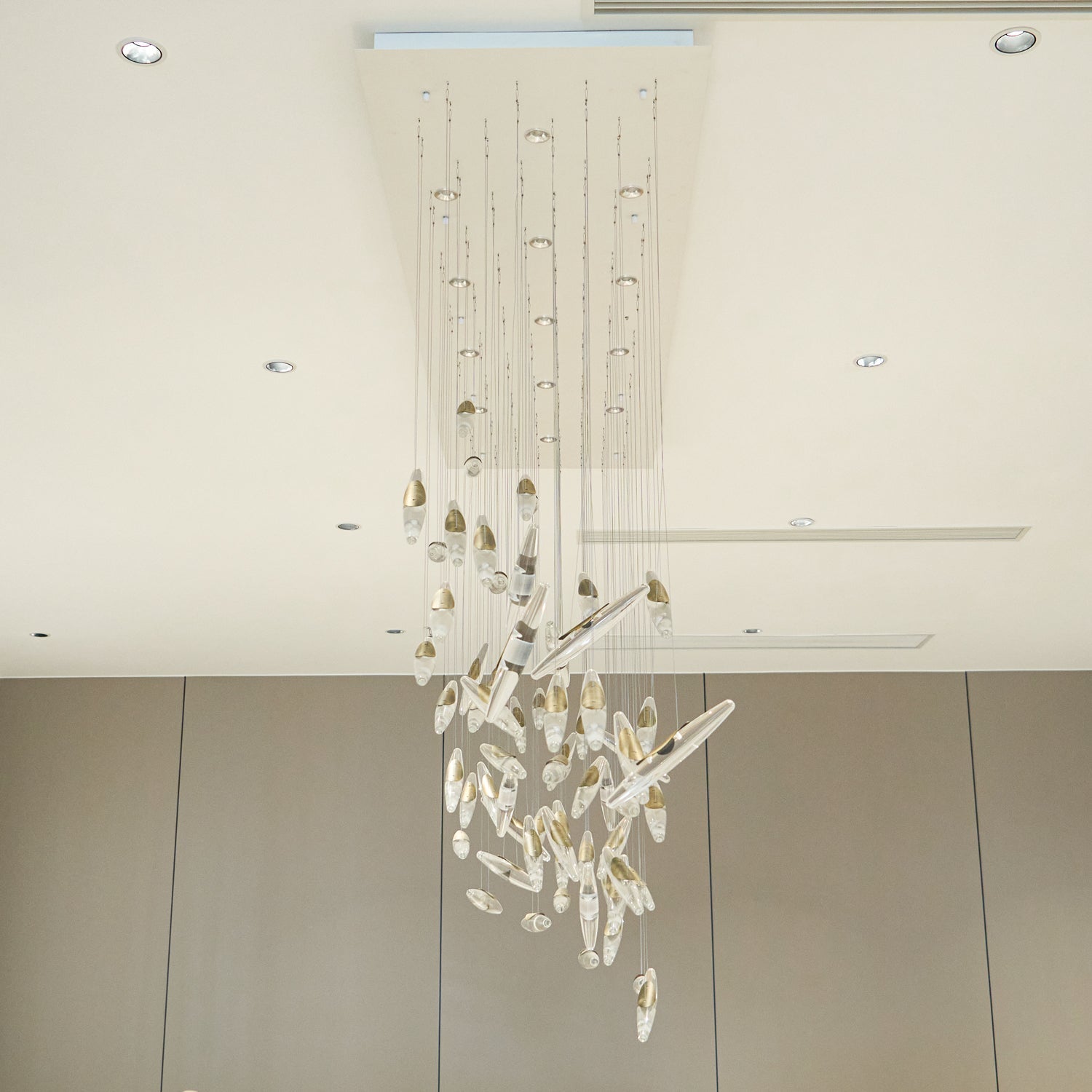 Armira Luxury Moonlight Whispers Glass Chandelier - Letslighting