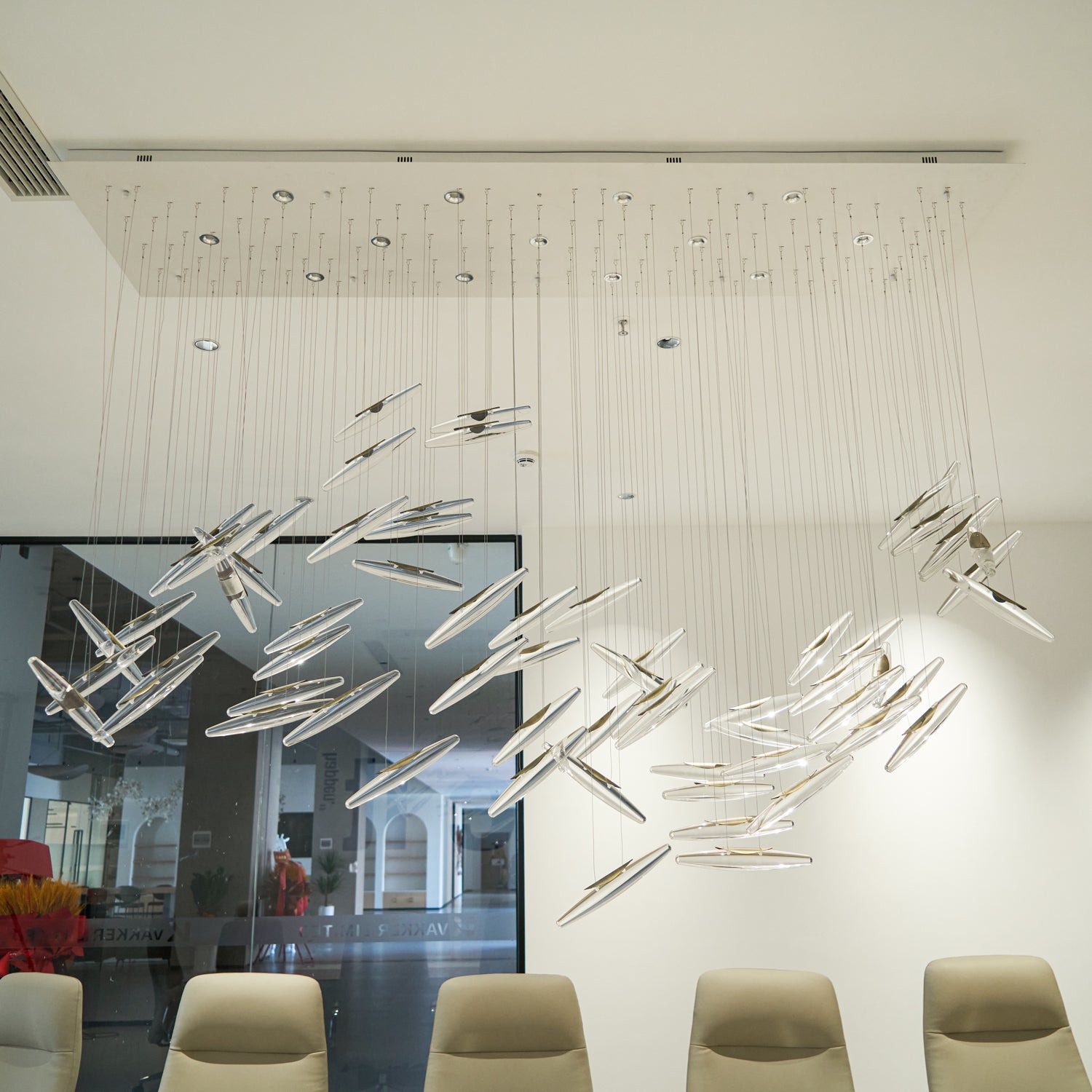 Armira Luxury Moonlight Whispers Glass Chandelier - Letslighting