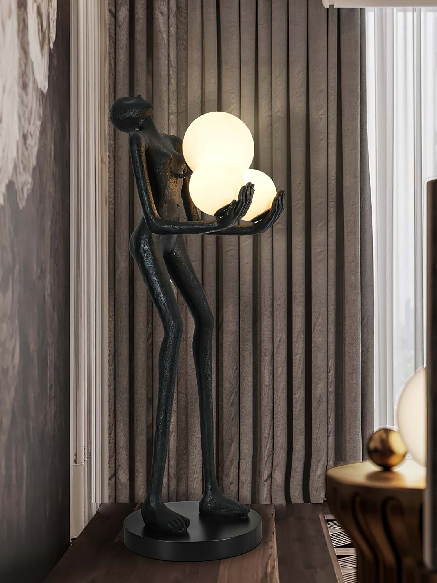 Erthearae Abstract Iron Floor Lamp - Letslighting