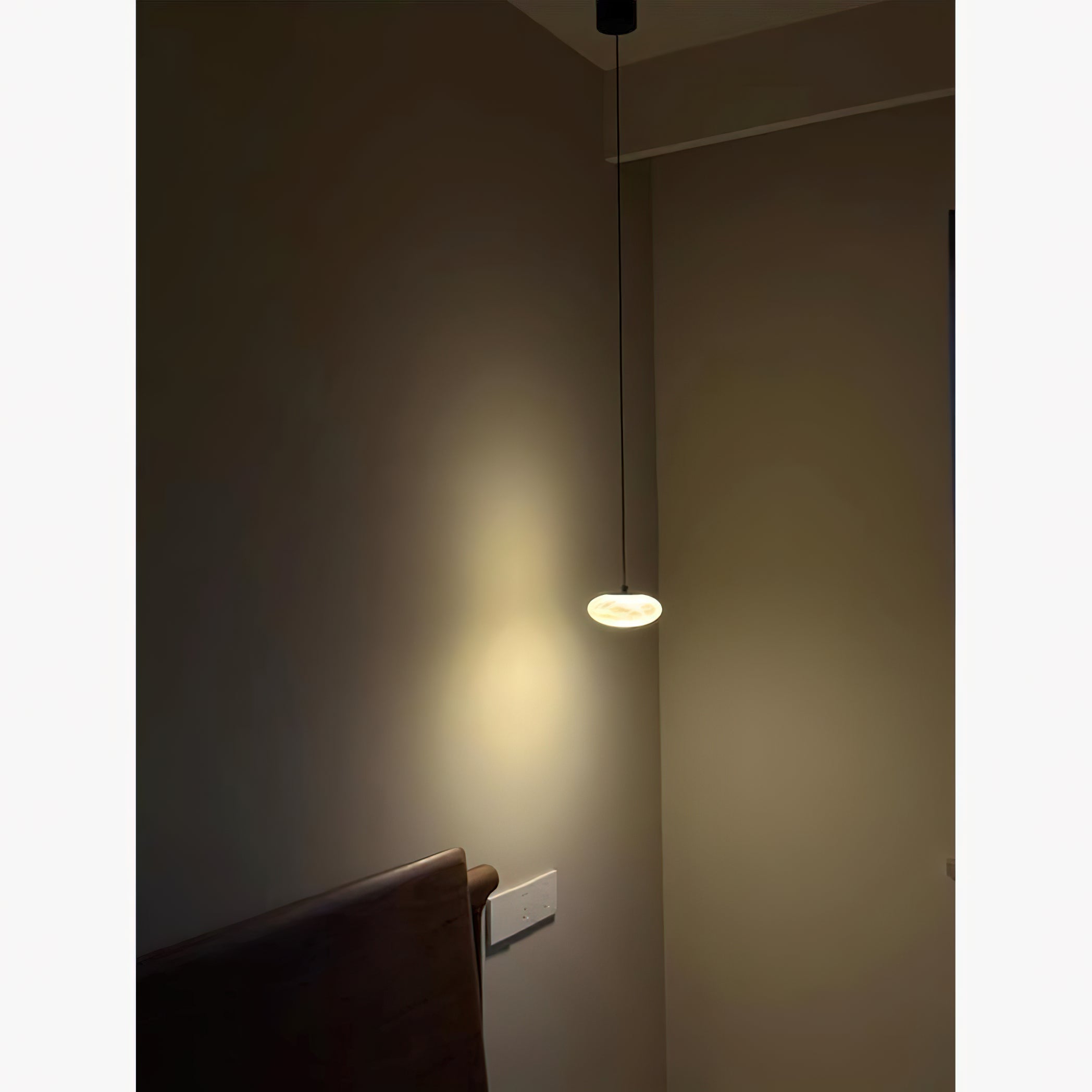 Cuthean Modern Minimalist Brass Alabaster Pendant Lamp - Letslighting