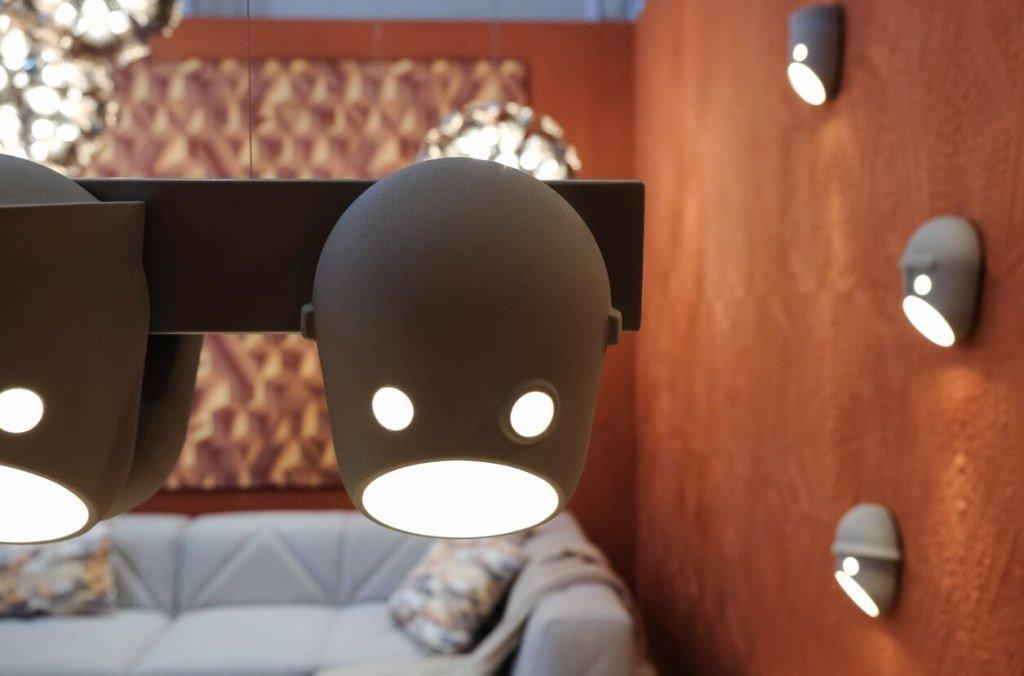 Mask Individual Creativity Resin Wall Light - Letslighting