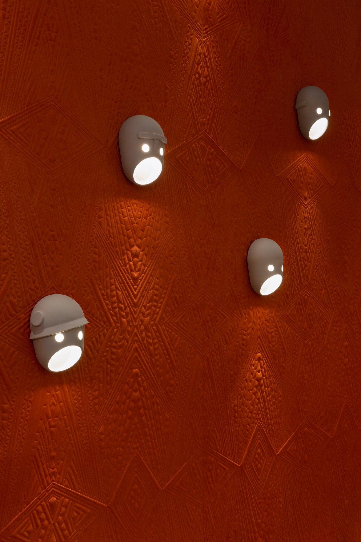 Mask Individual Creativity Resin Wall Light - Letslighting