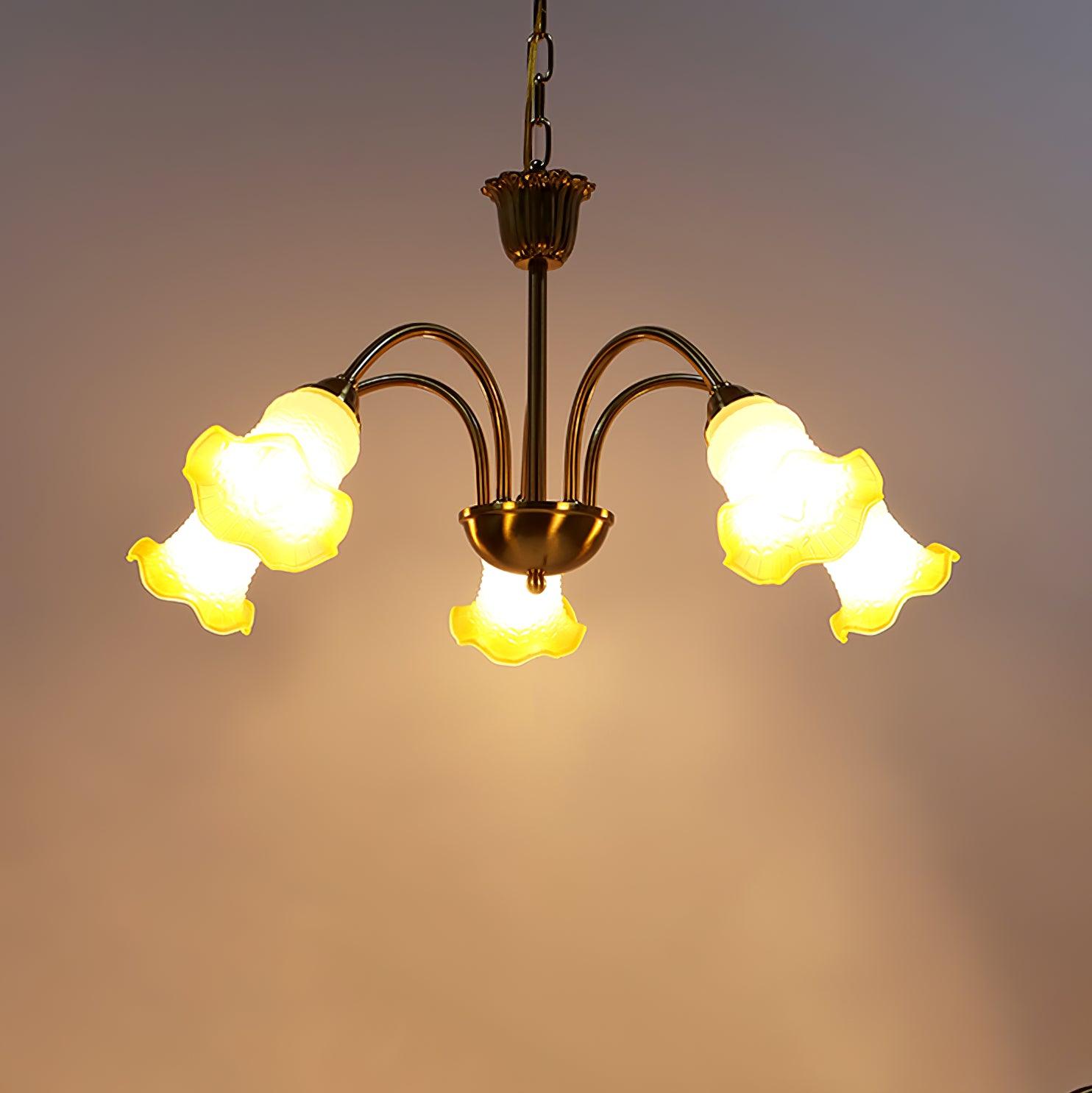 Diane Vintage Glass Chandelier - Letslighting