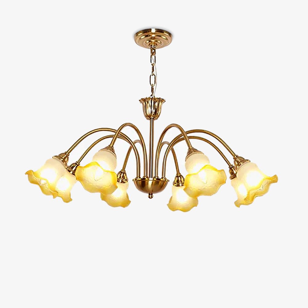 Diane Vintage Glass Chandelier - Letslighting