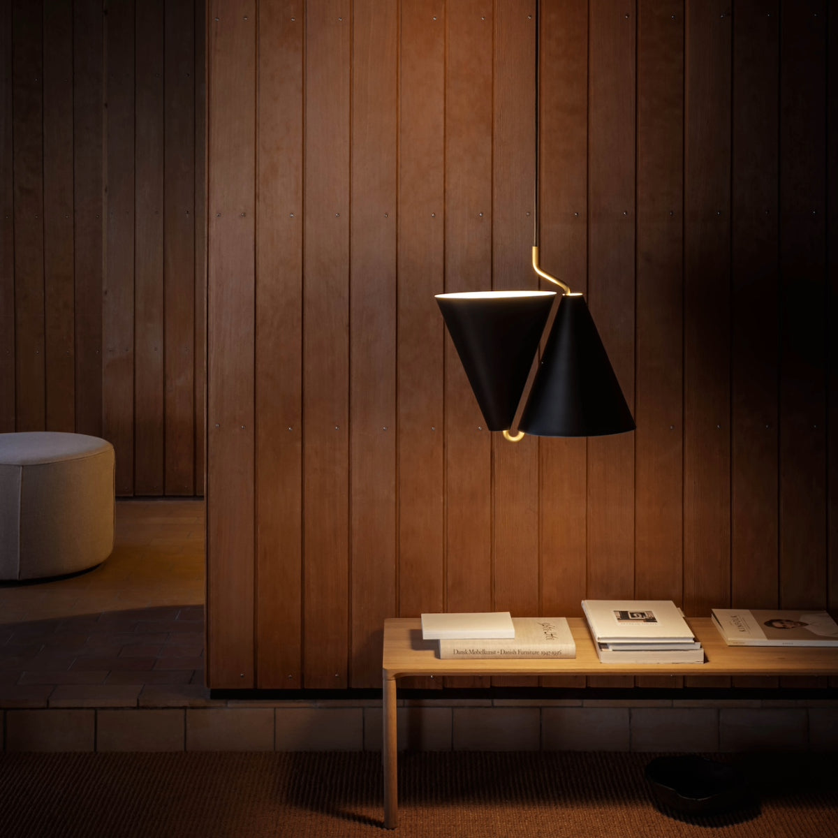 Covarir Modern Minimalist Brass Pendant Lamp - Letslighting