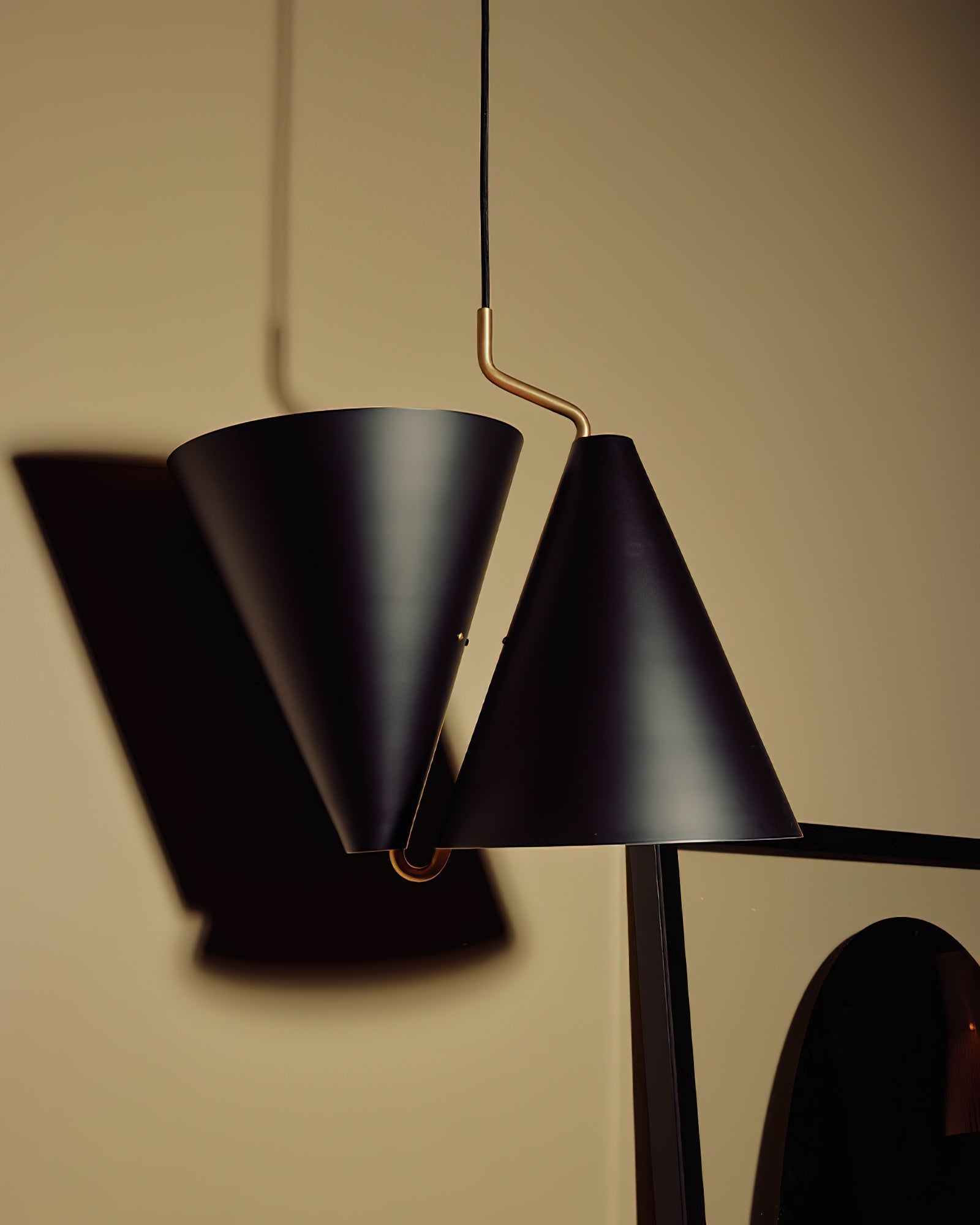 Covarir Modern Minimalist Brass Pendant Lamp - Letslighting