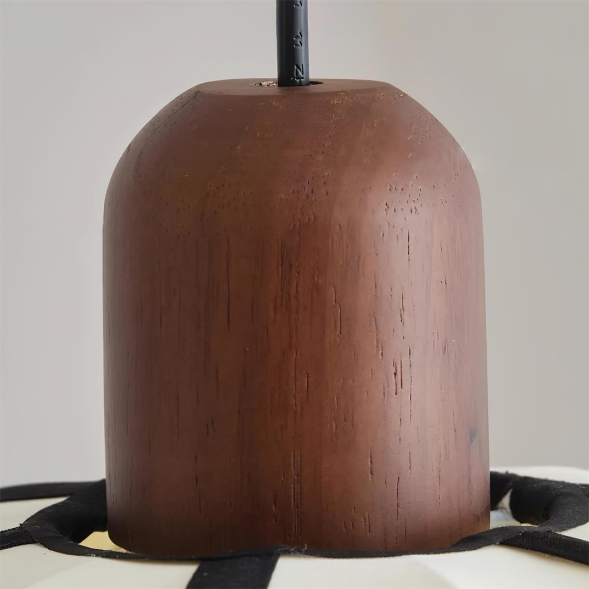 Mosh Pendant Lamp Globe Fabric Organic Minimalist - Letslighting