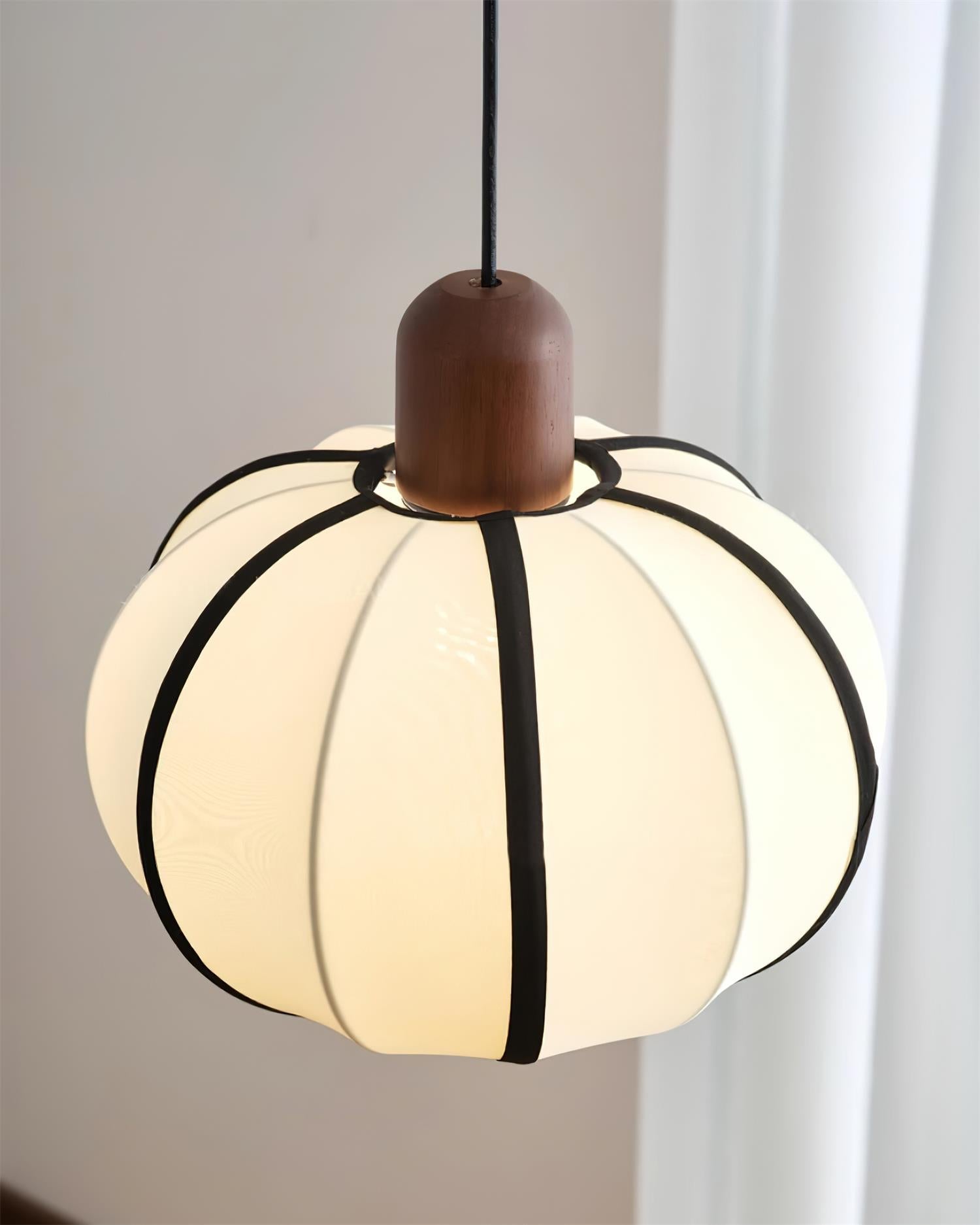 Mosh Pendant Lamp Globe Fabric Organic Minimalist - Letslighting