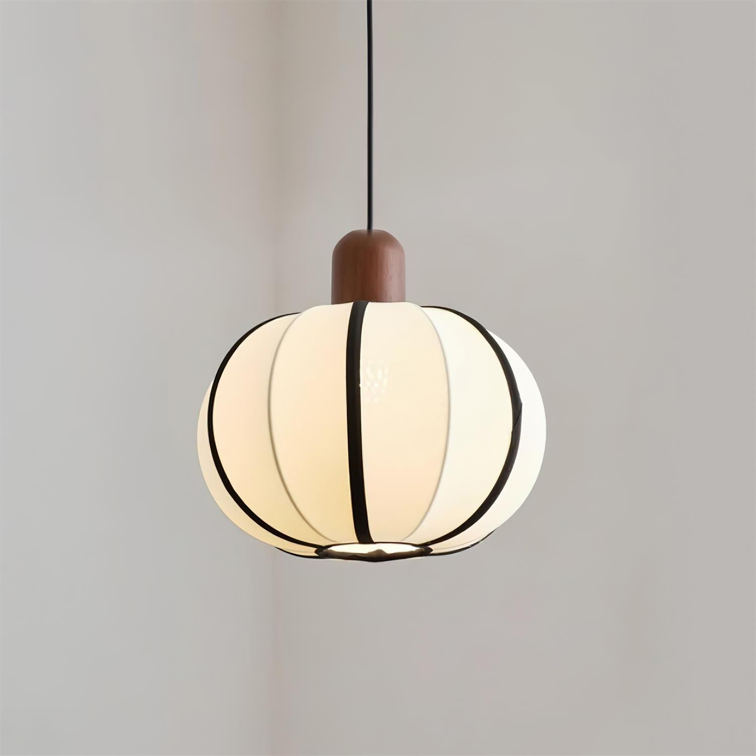 Mosh Pendant Lamp Globe Fabric Organic Minimalist - Letslighting