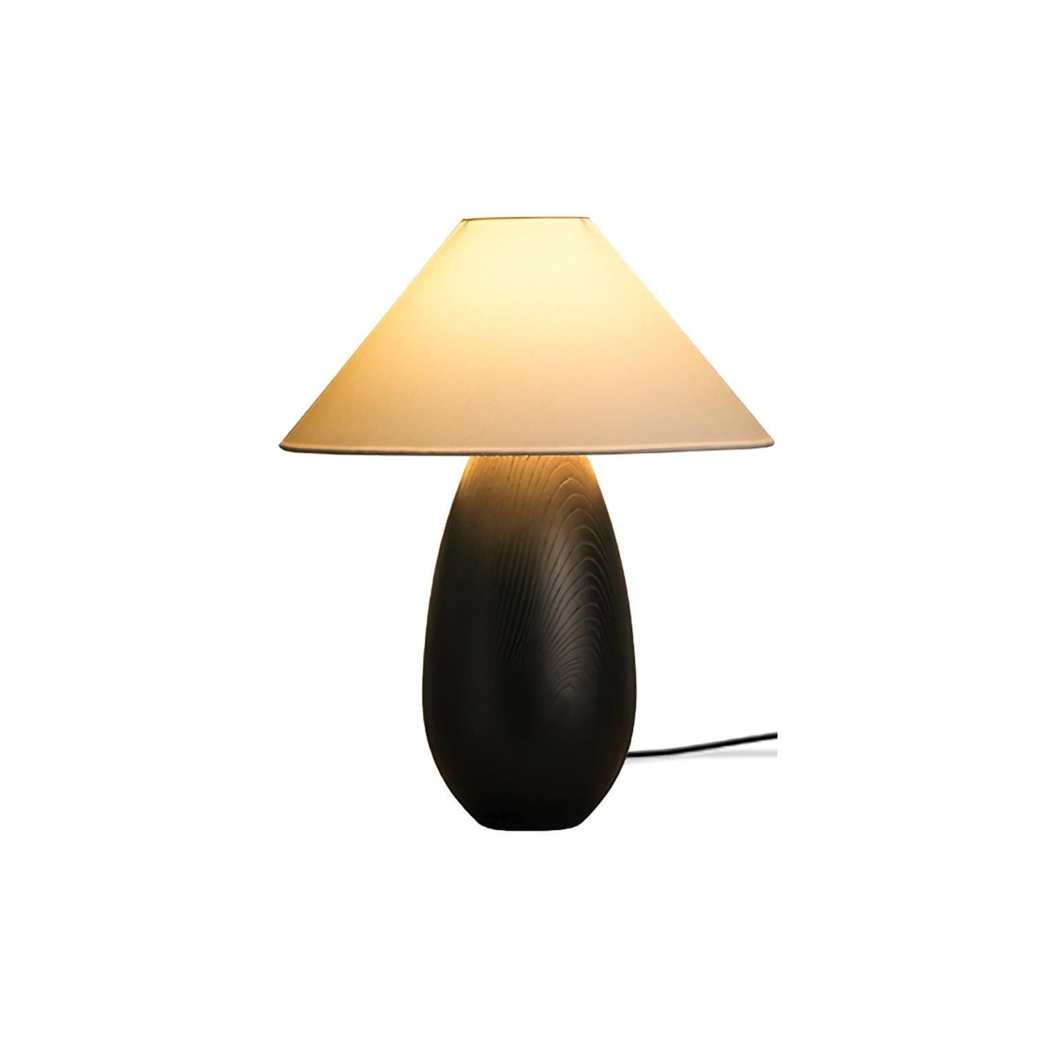 Orbace Wood Natural Table Lamp - Letslighting