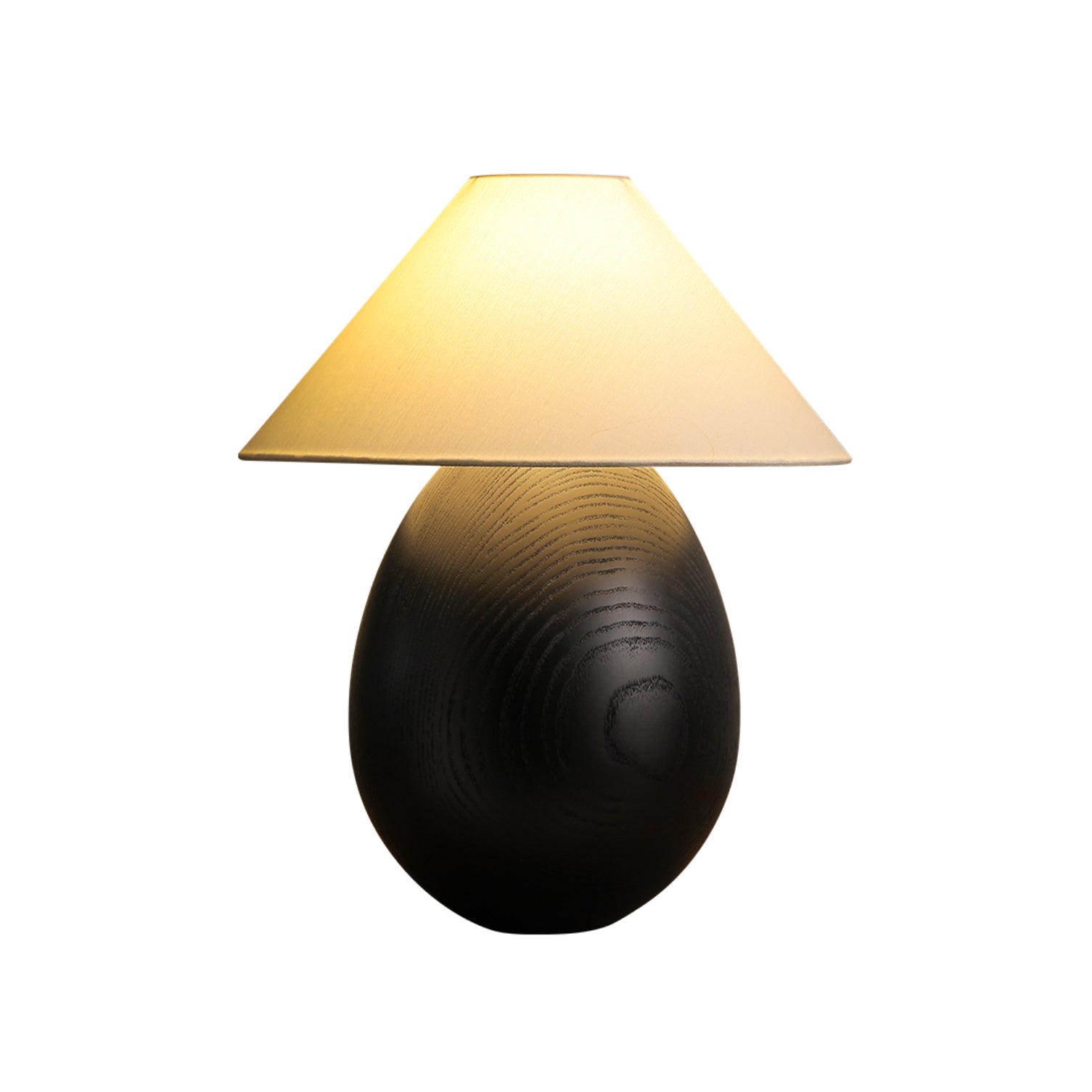 Orbace Wood Natural Table Lamp - Letslighting