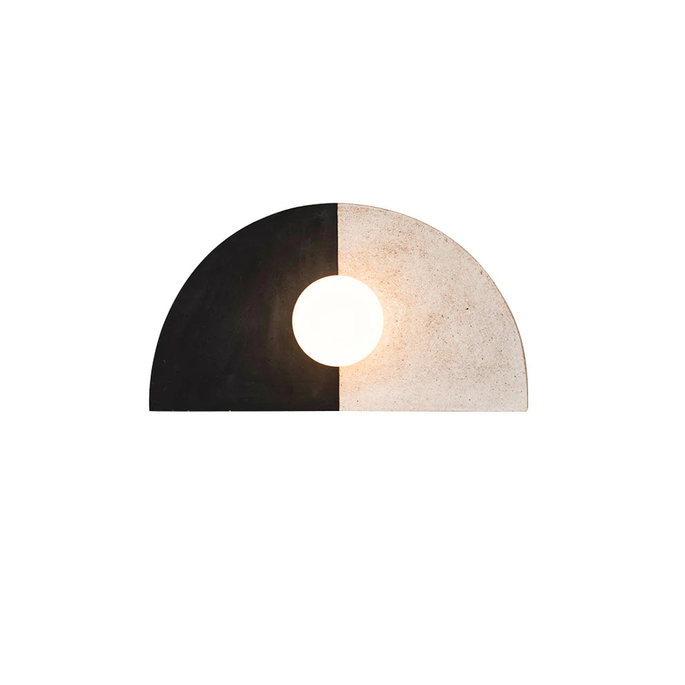 Skyler Geometric Resin Glass Wall Lamp - Letslighting