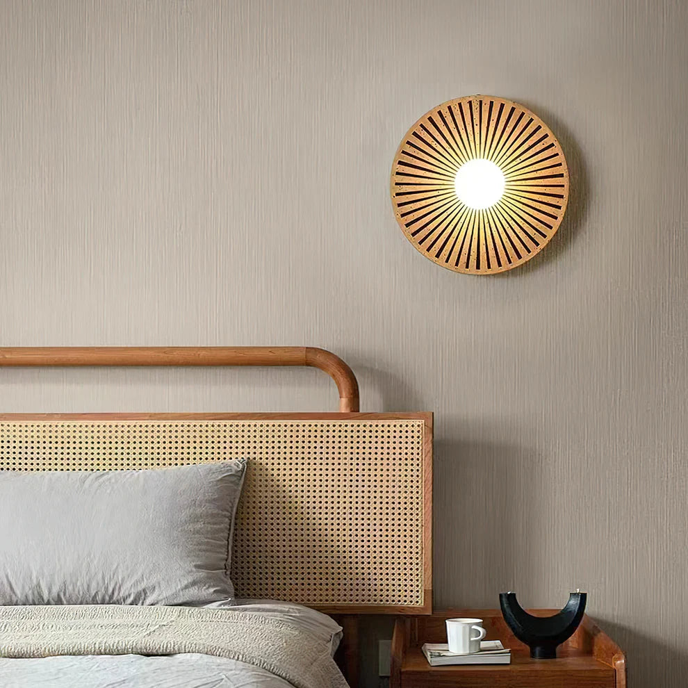 Skyler Geometric Resin Glass Wall Lamp - Letslighting