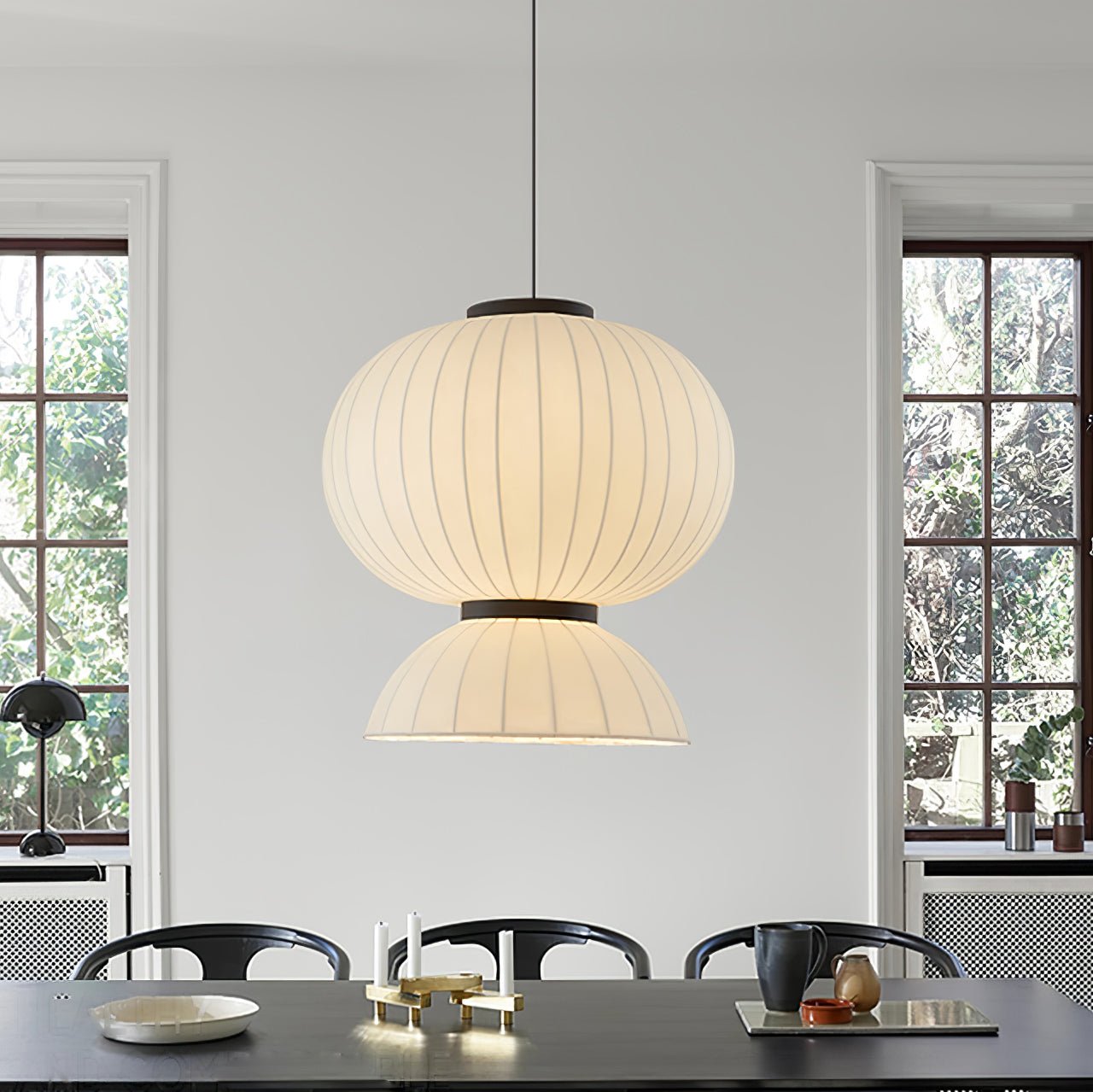 Eurzorion Silk Lantern Pendant Light - Letslighting
