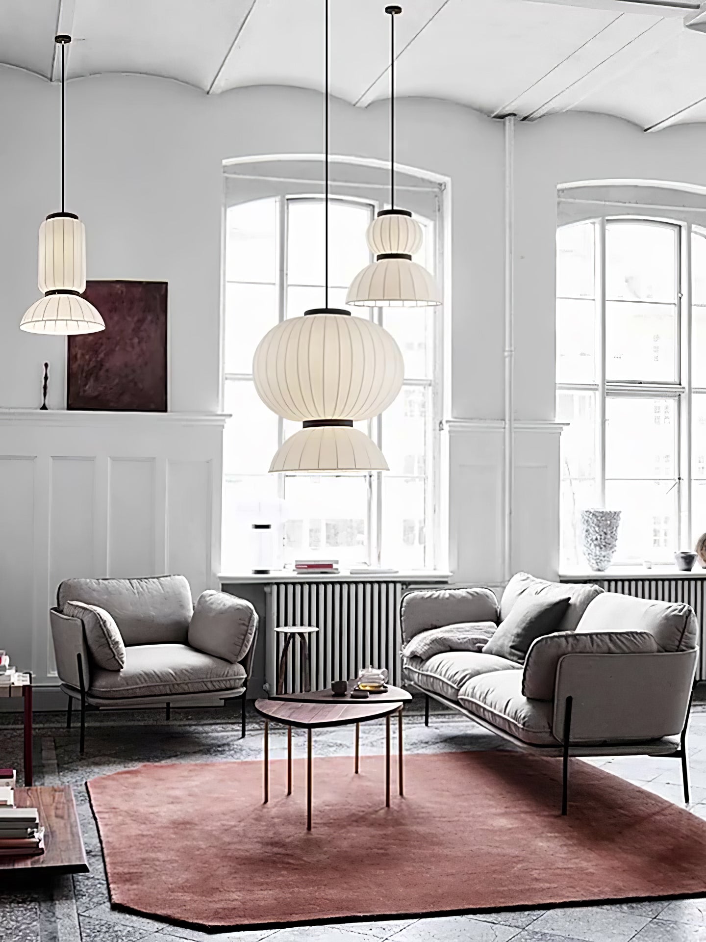 Eurzorion Silk Lantern Pendant Light - Letslighting