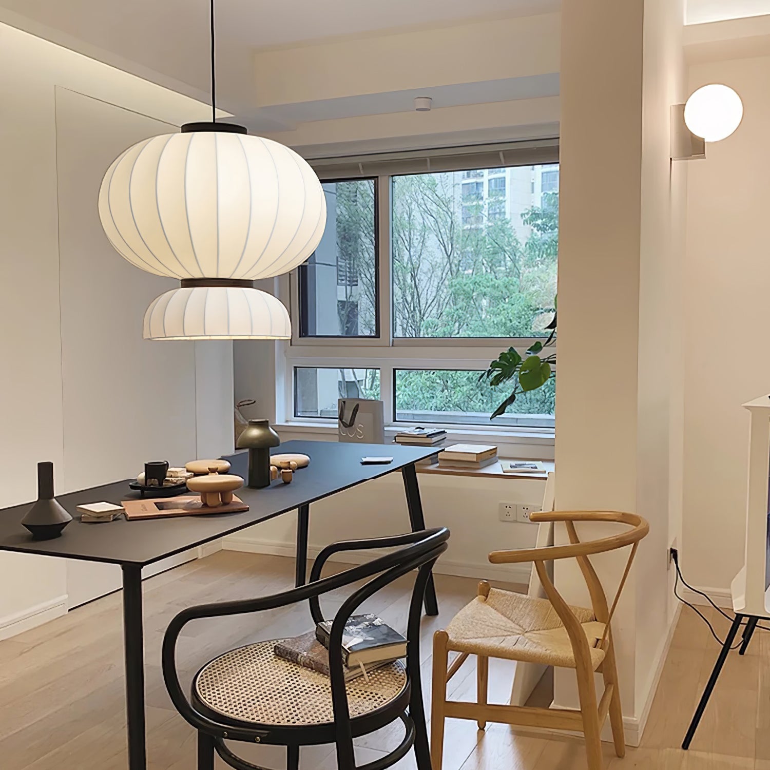 Eurzorion Silk Lantern Pendant Light - Letslighting