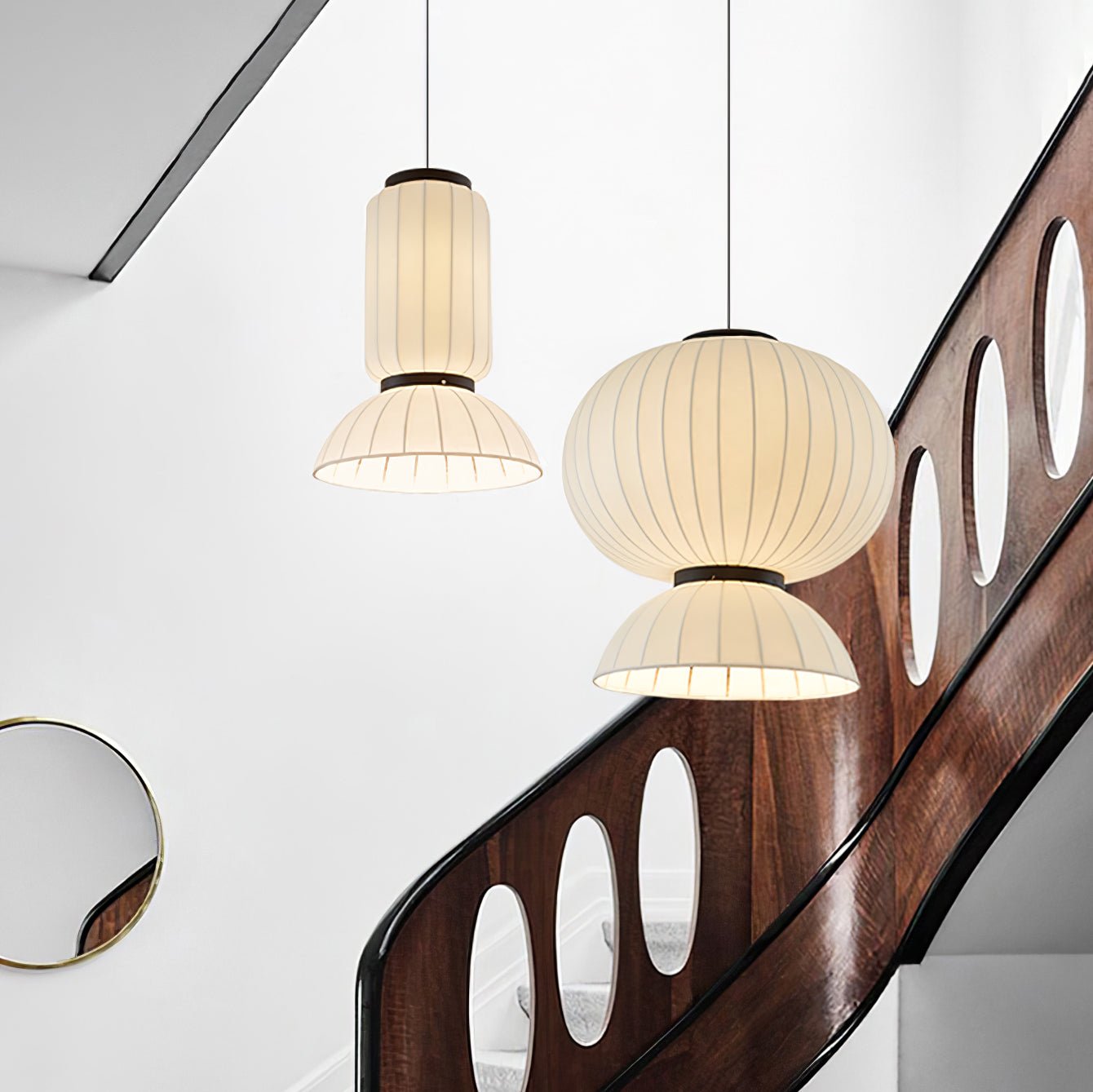 Eurzorion Silk Lantern Pendant Light - Letslighting